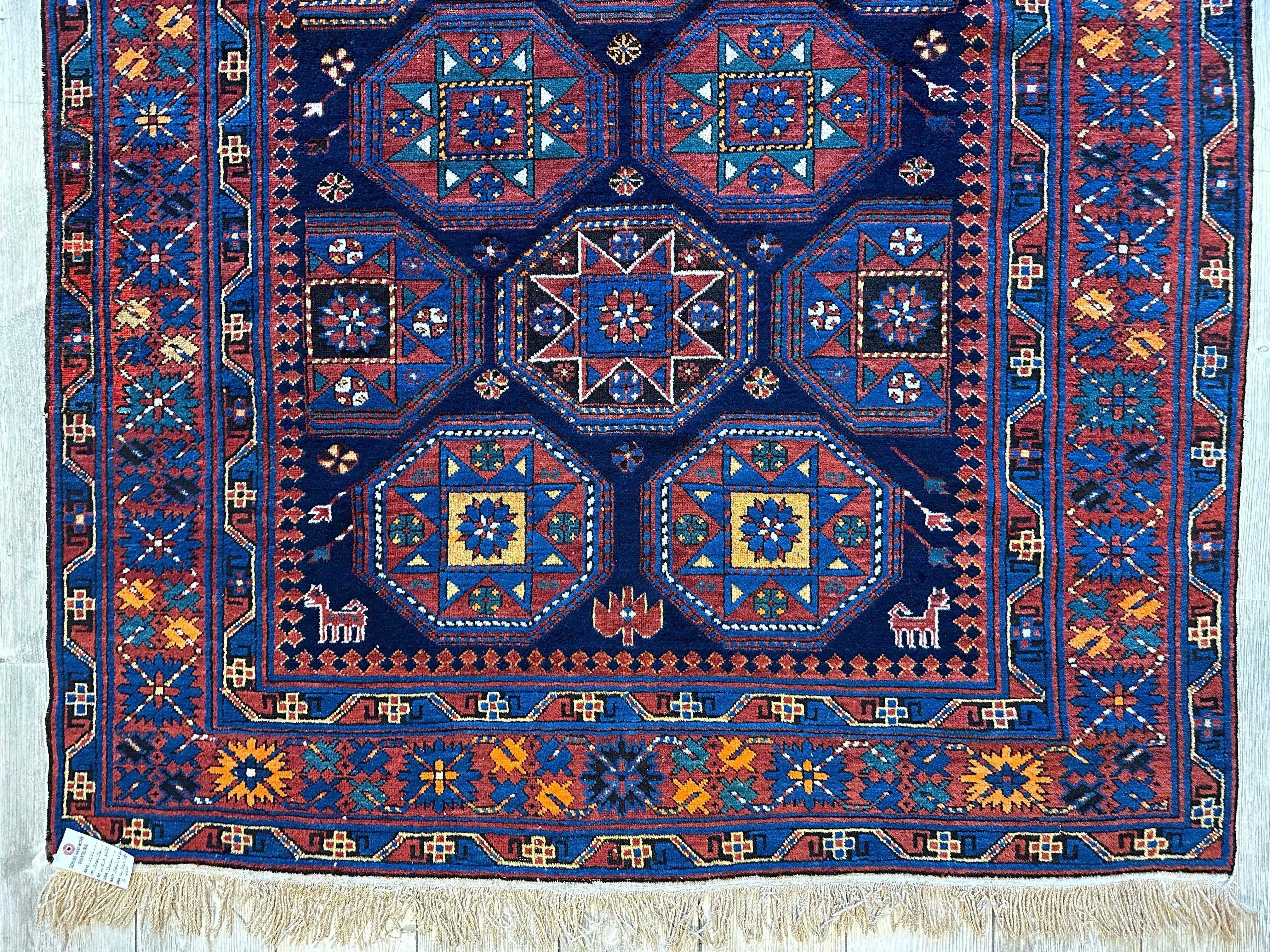 1880's Antique Shirvan 5x10 Area Rug - Image 2