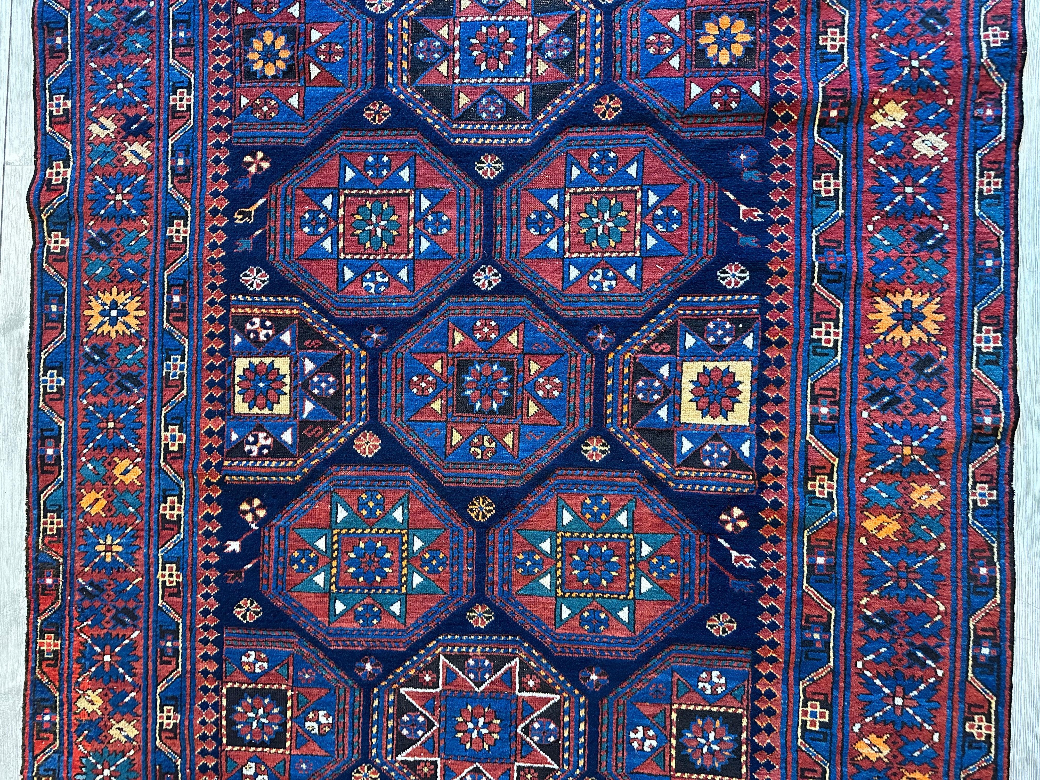 1880's Antique Shirvan 5x10 Area Rug - Image 6