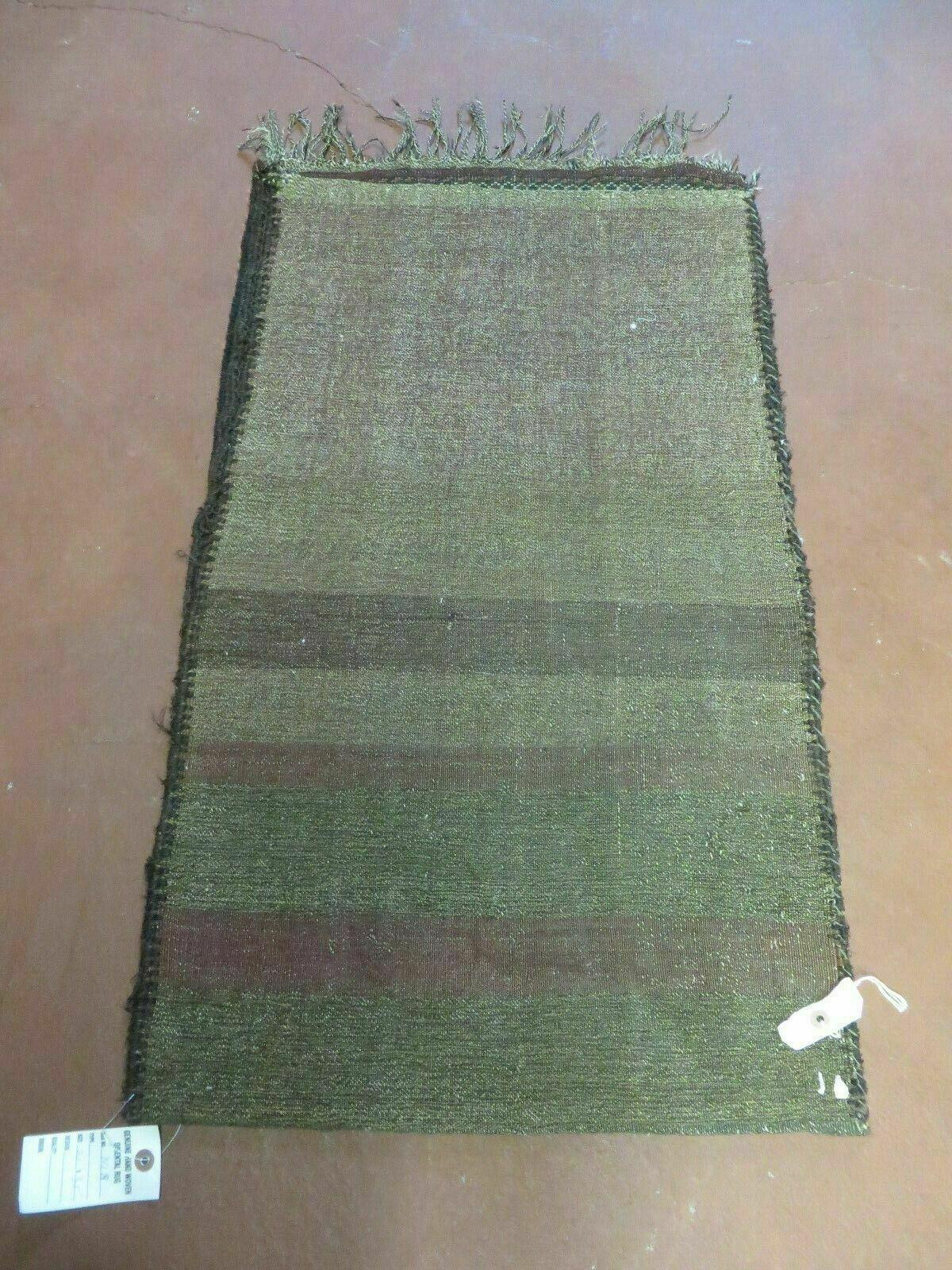 2' X 3' Antique Handmade Pakistani Bokhara Turkoman Balouchi Wool Rug Mat Nice - Image 11