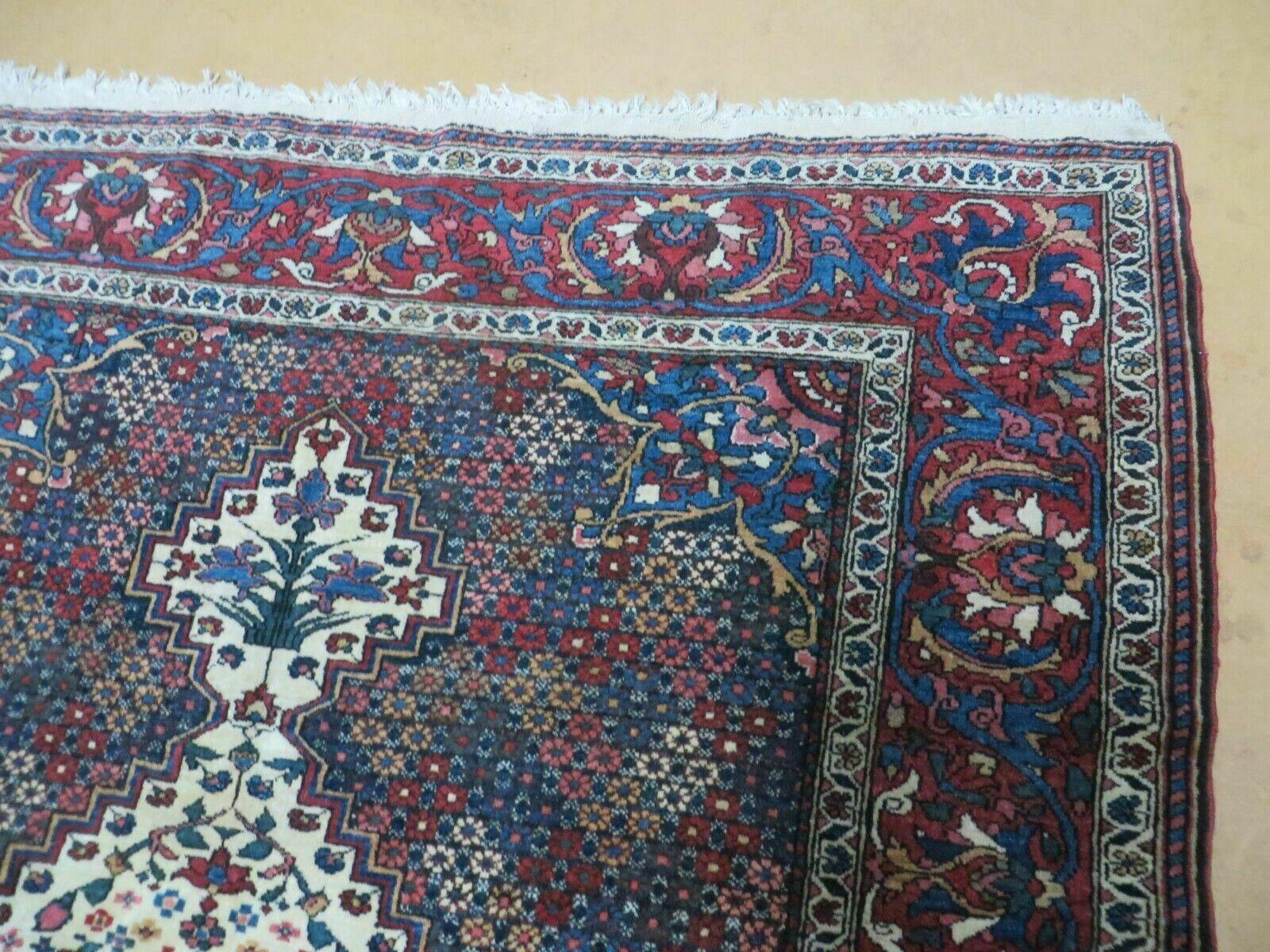 4' X 7' Vintage Handmade Turkish Floral Orient Medallion Wool Veg Dye Rug Nice - Image 7