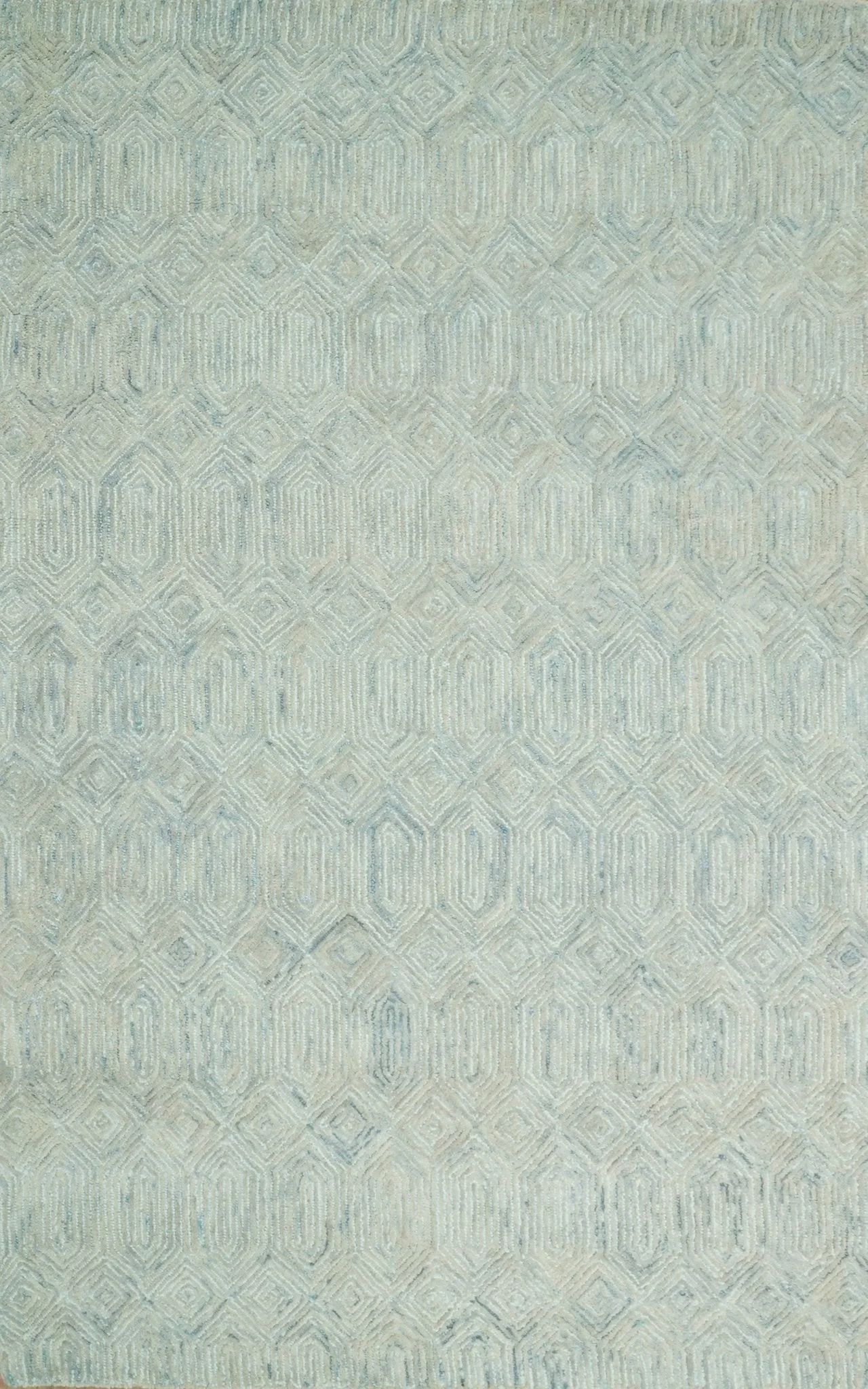Beige Modern Style Hand Tufted Wool Area Rug - Image 5