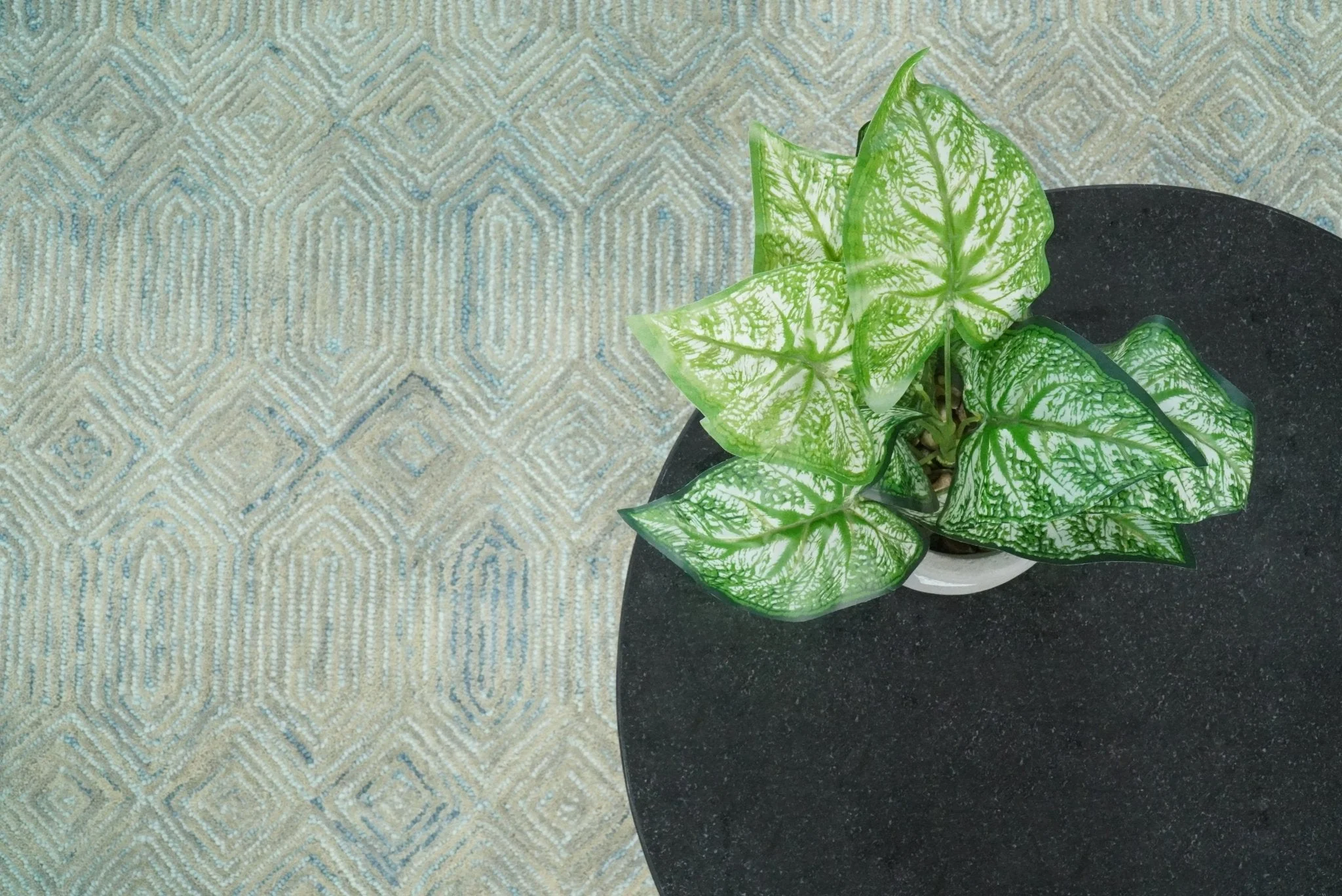 Beige Modern Style Hand Tufted Wool Area Rug - Image 7