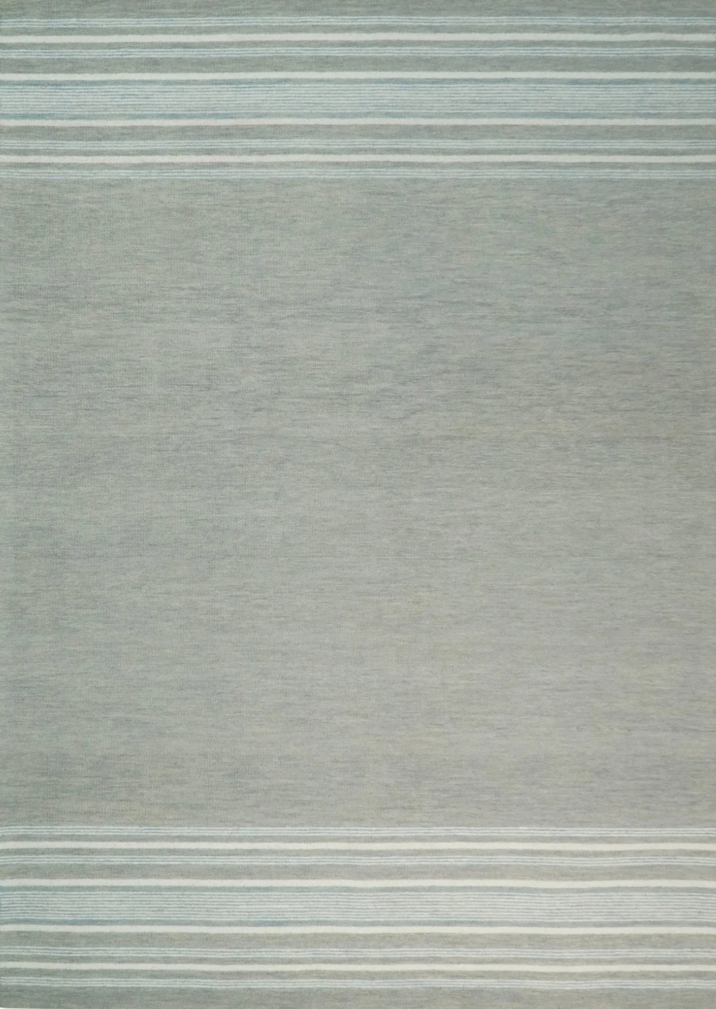 Gray Modern Style Hand Tufted Wool Area Rug - Image 2