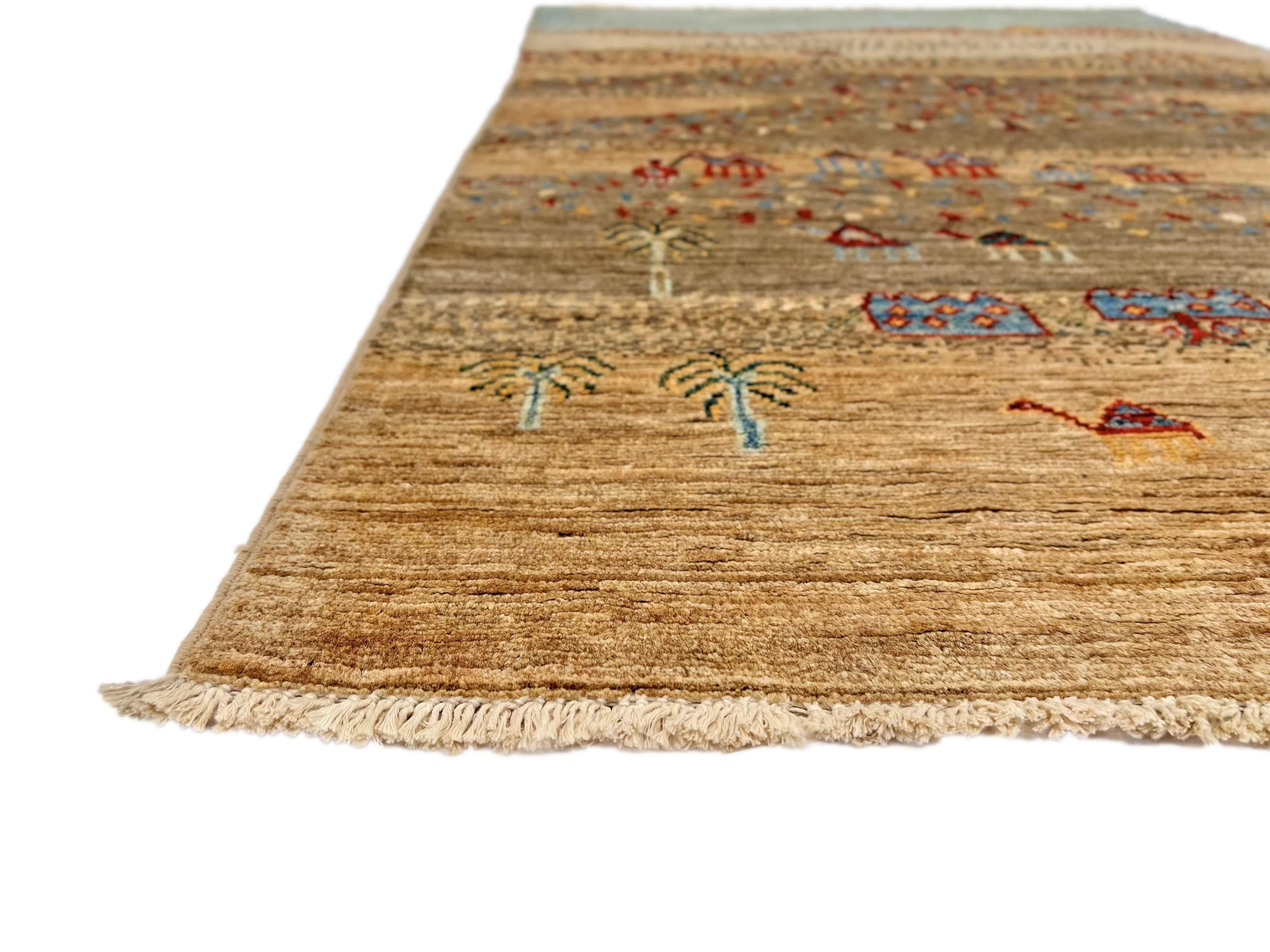 Afghan Gabbeh (3x5) brown - Image 5