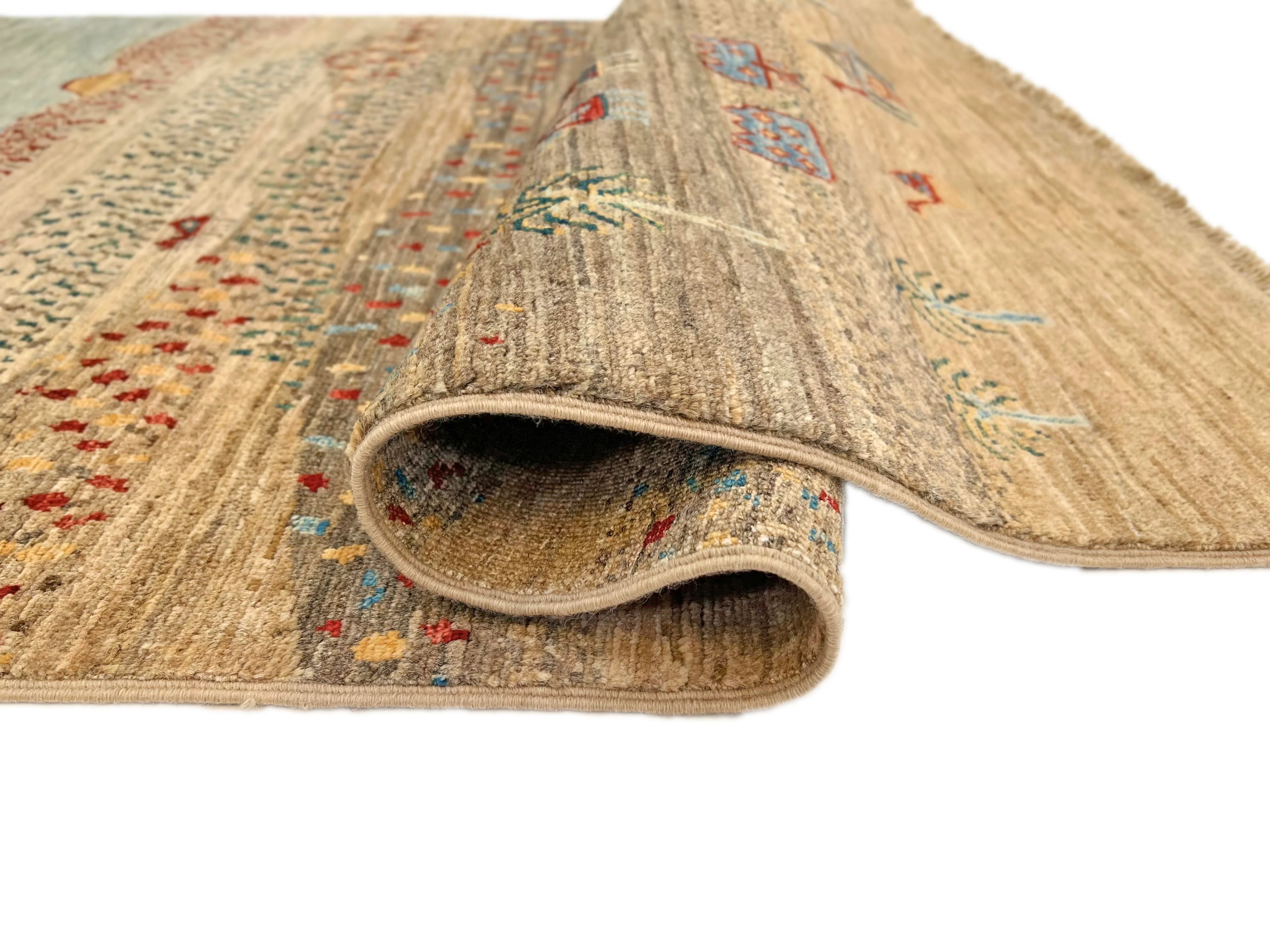 Afghan Gabbeh (3x5) brown - Image 7