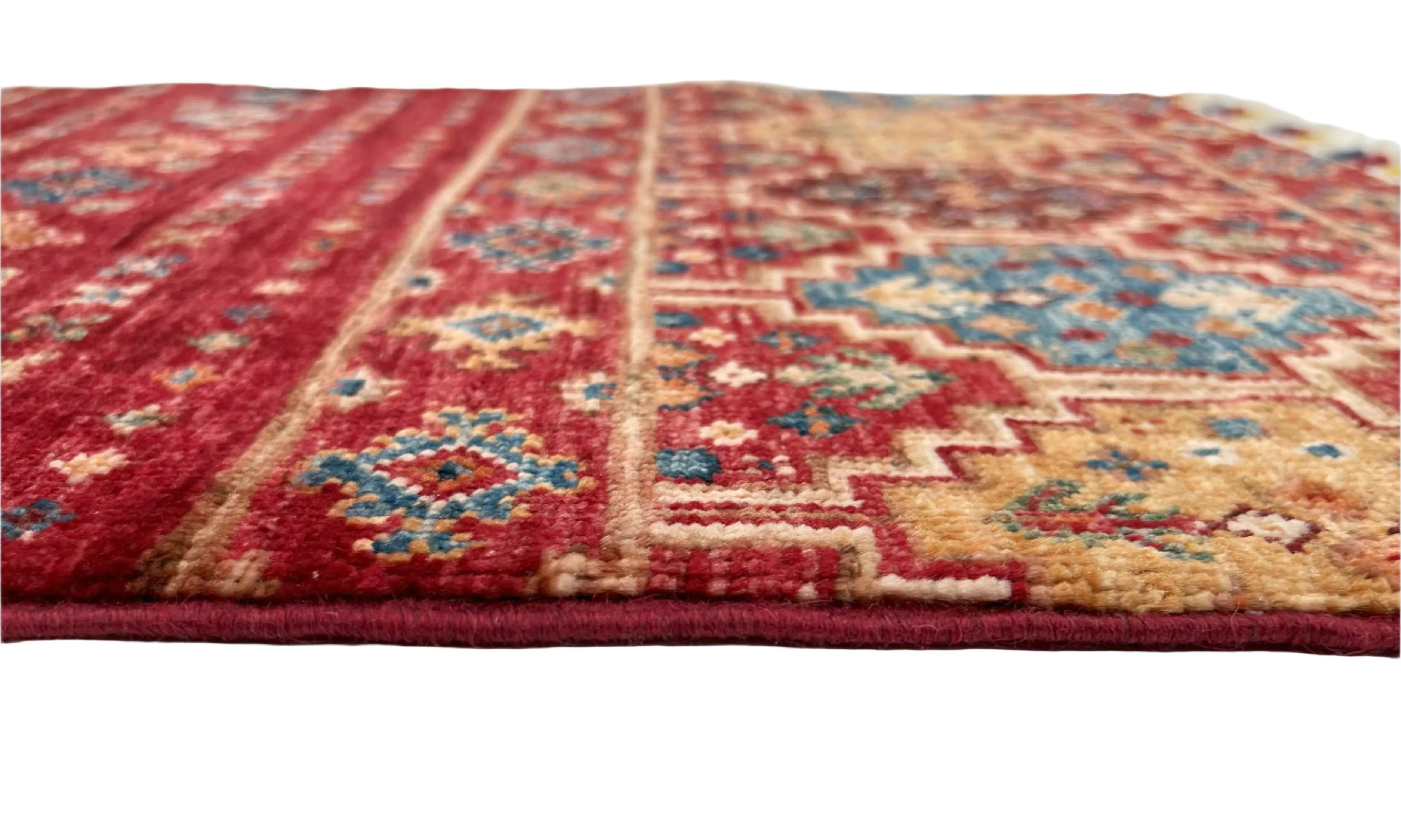 Afghan Khorjin (2'00"x3'04") red - Image 3