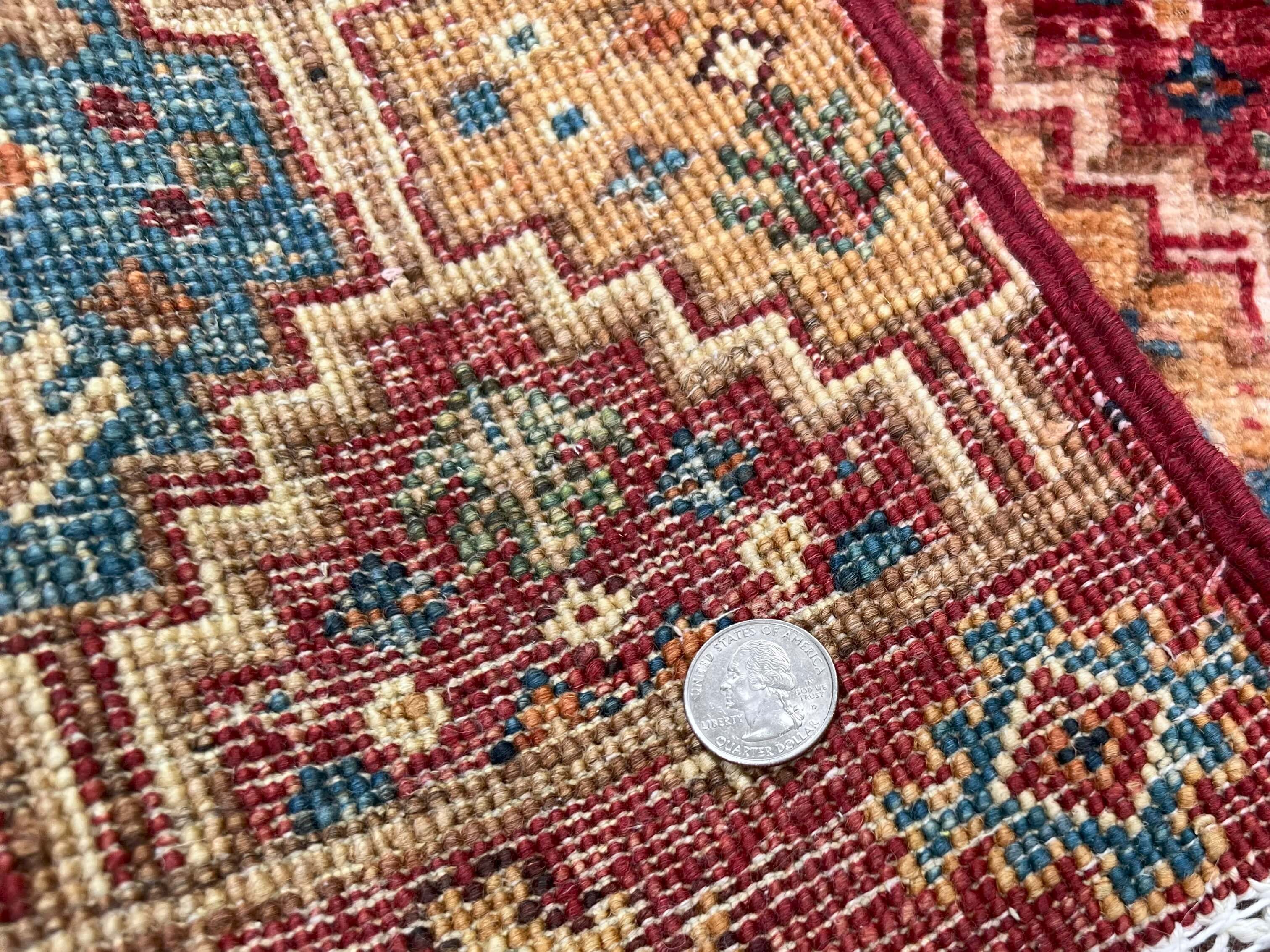 Afghan Khorjin (2'00"x3'04") red - Image 5