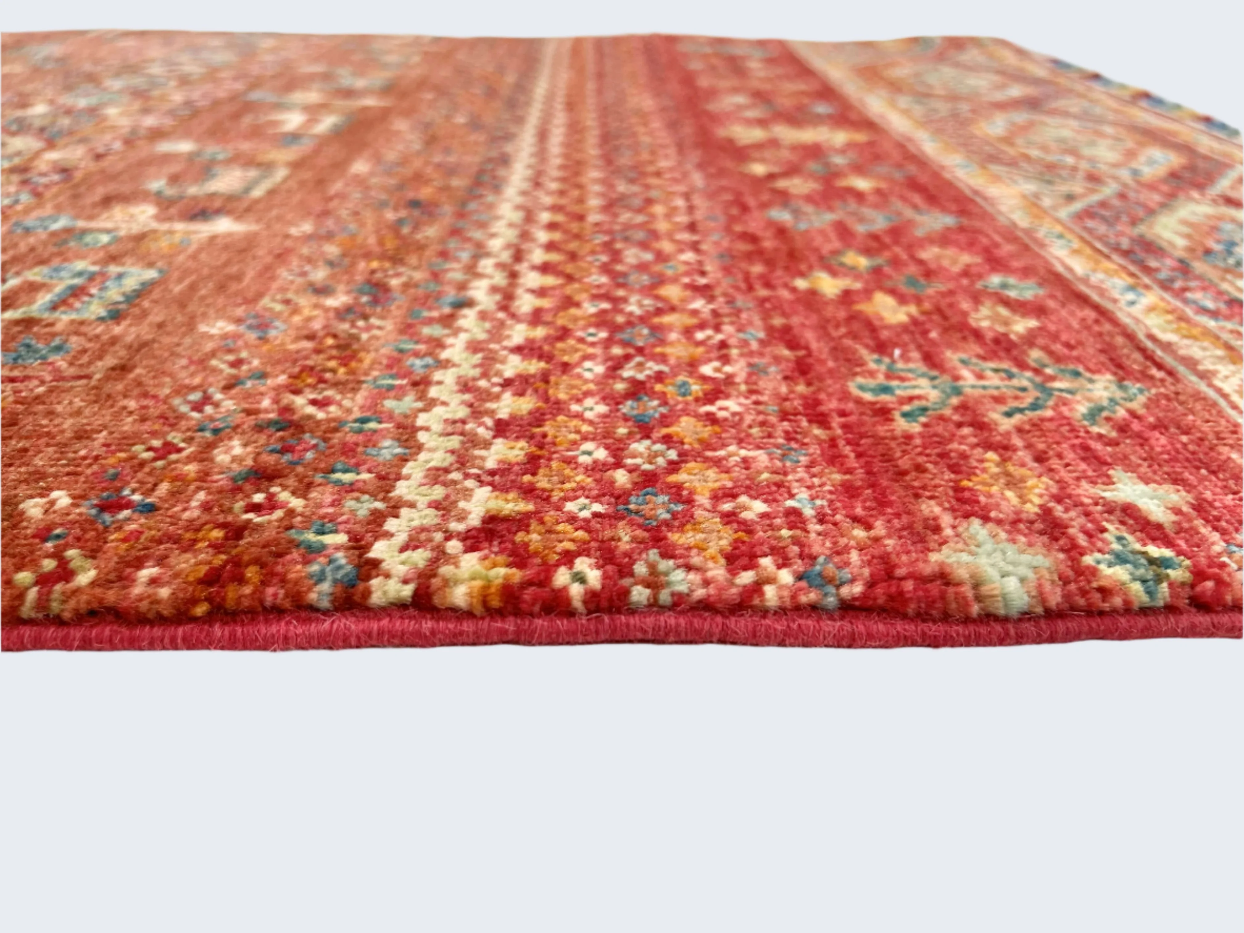 Afghan Khorjin-Gabbeh (2'06"x4'02") rust/red - Image 3