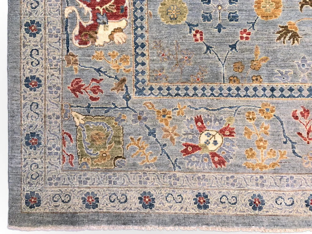 Afghan Oushak (10'00"x14'04") gray - Image 2