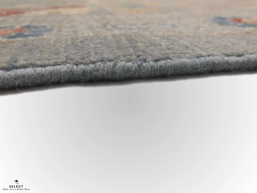 Afghan Oushak (10'00"x14'04") gray - Image 4