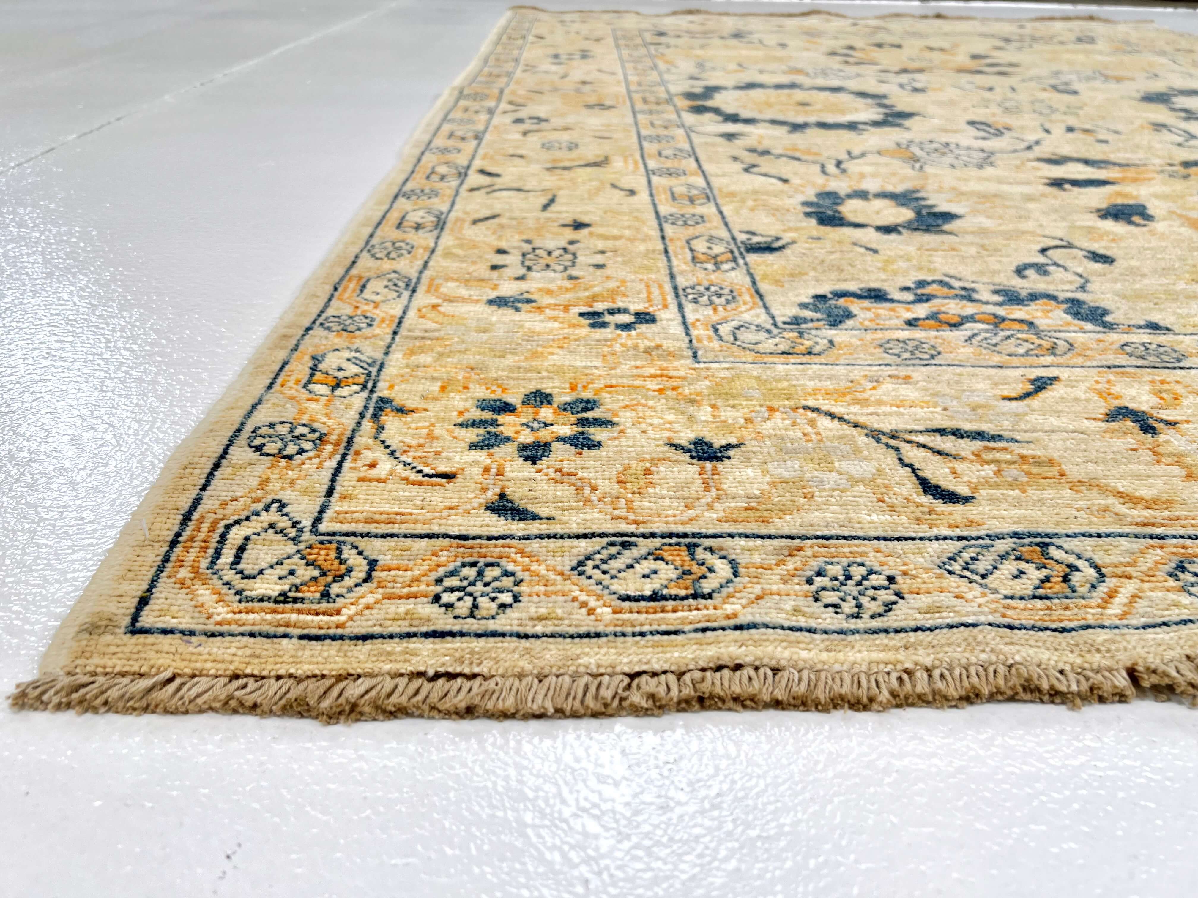 Afghan Oushak (5'03"x7'03") - Image 6