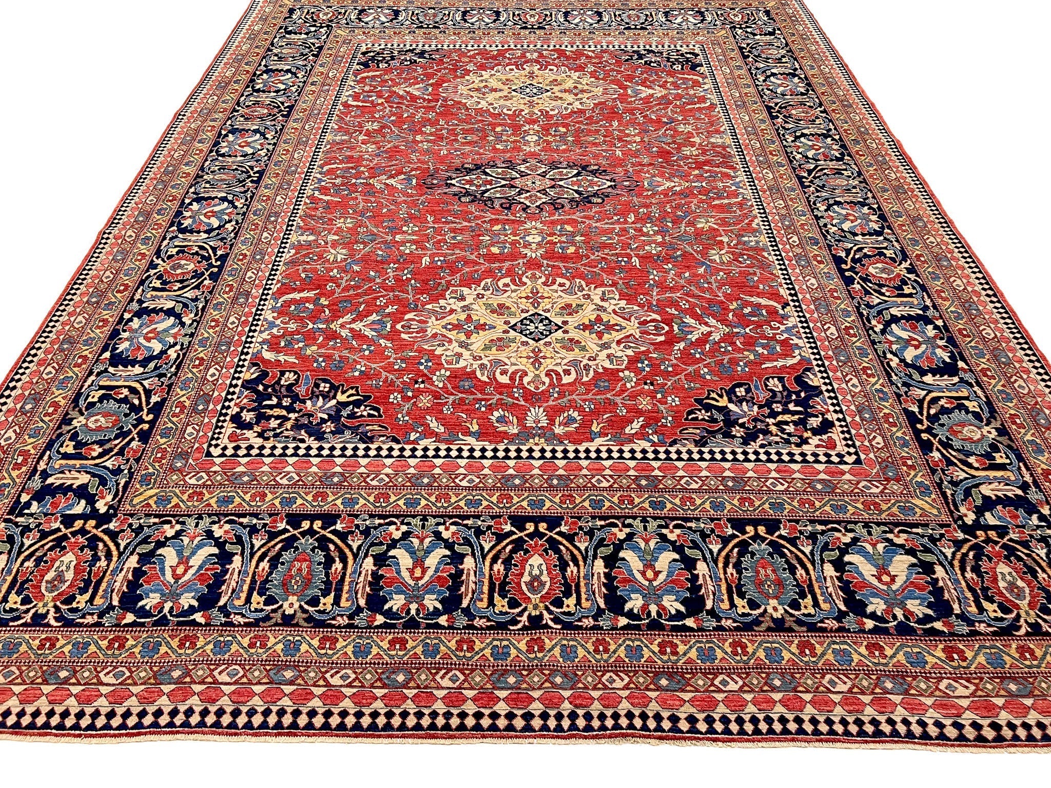 Afghan Sarouk (10x14) - Image 7