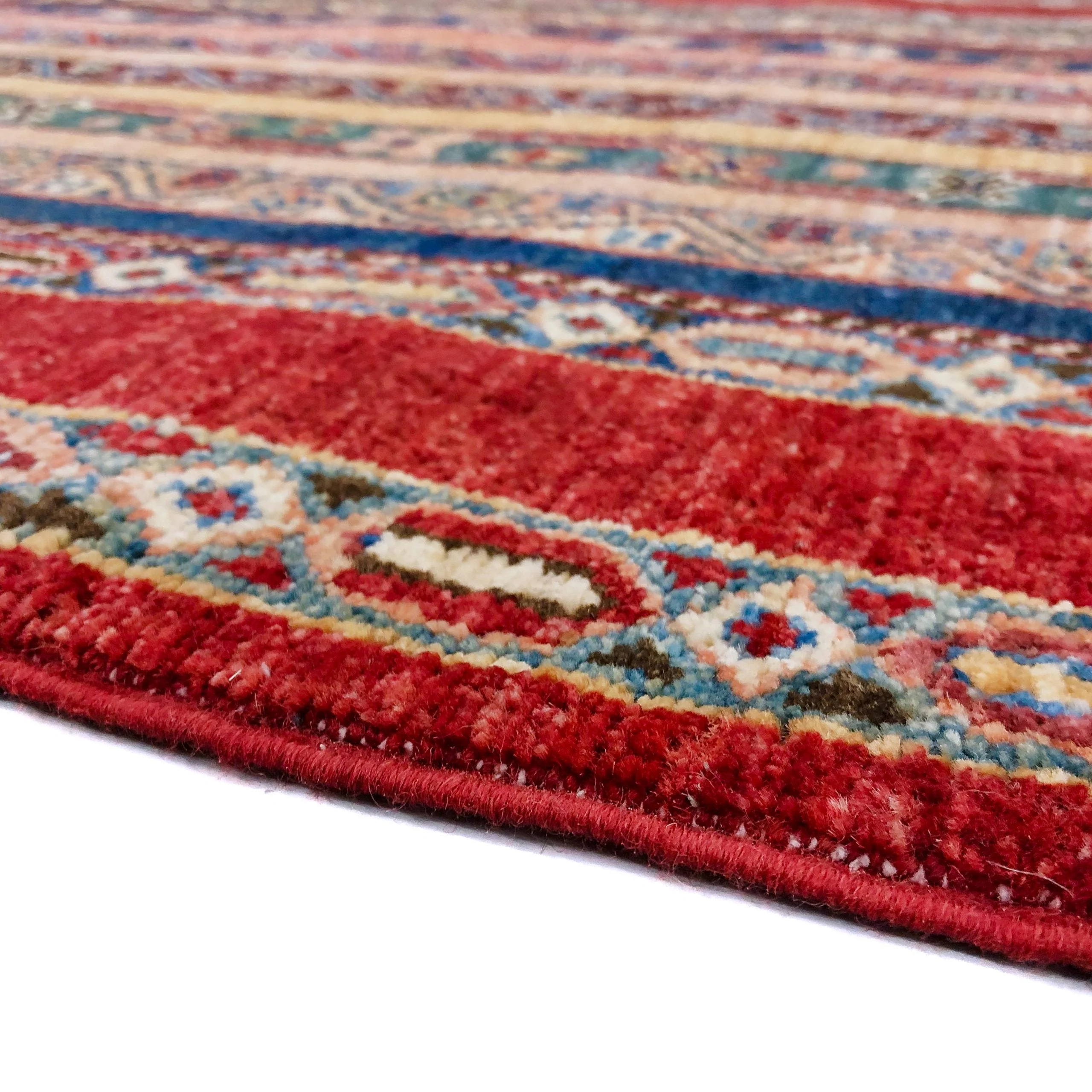 Afghan Shawl (2x4) red/grn - Image 4