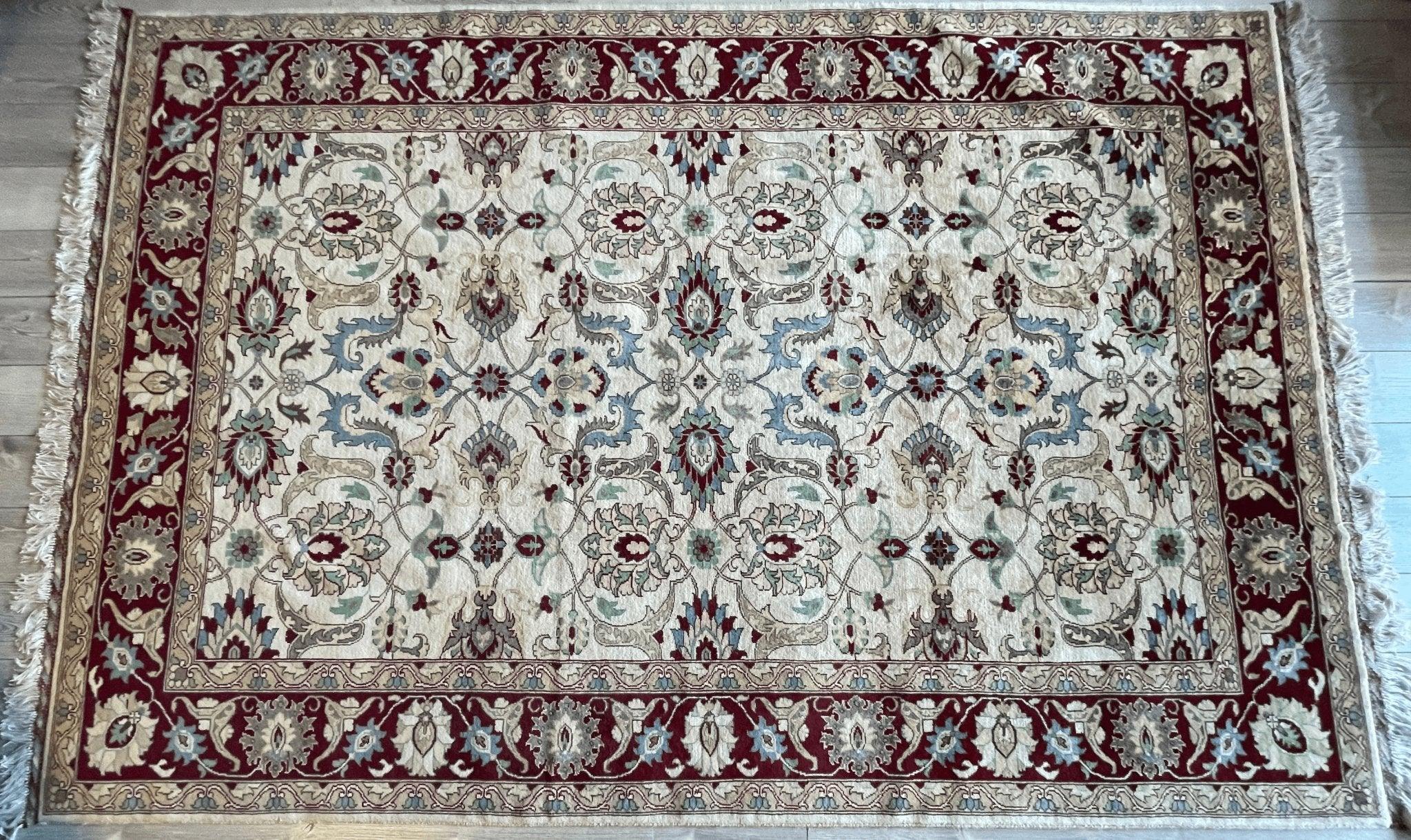 Afghani Hand-knotted Area Rug 7x10 Ft - Image 2