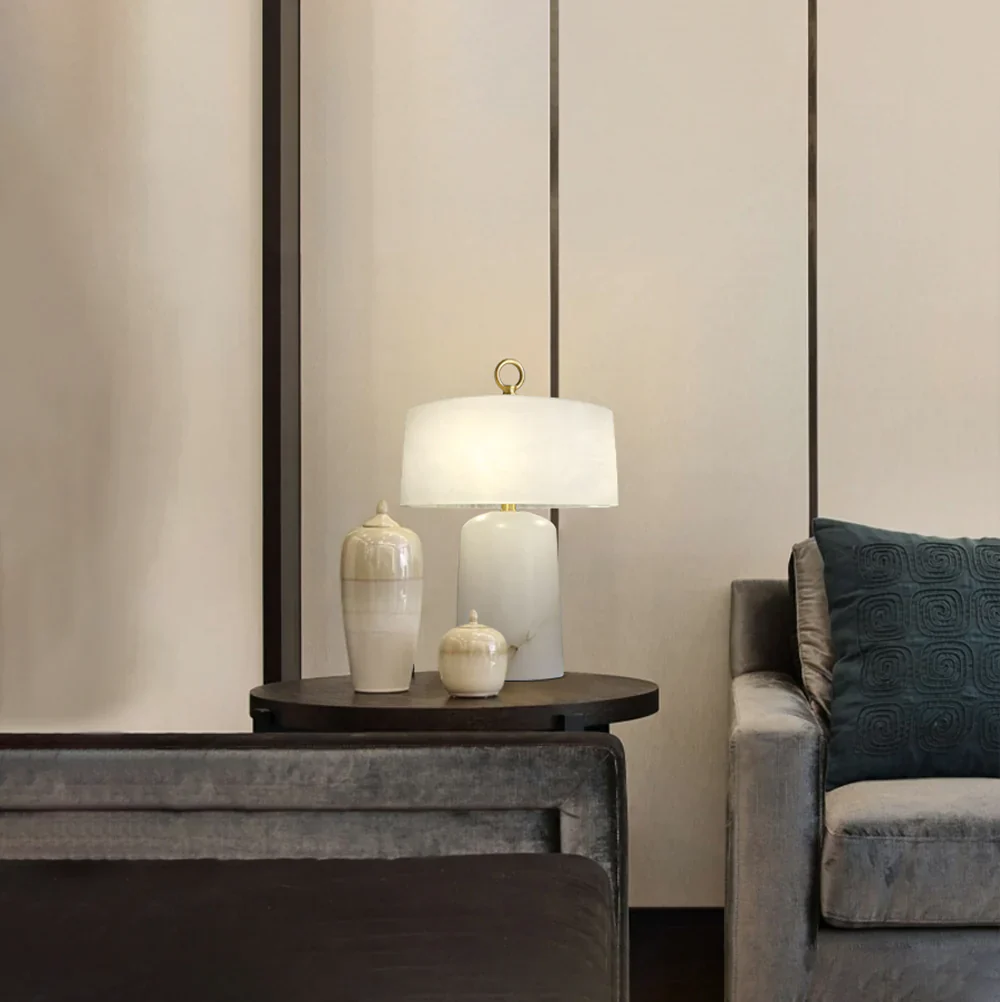 Alabaster Aogashima Table Lamp - Image 12