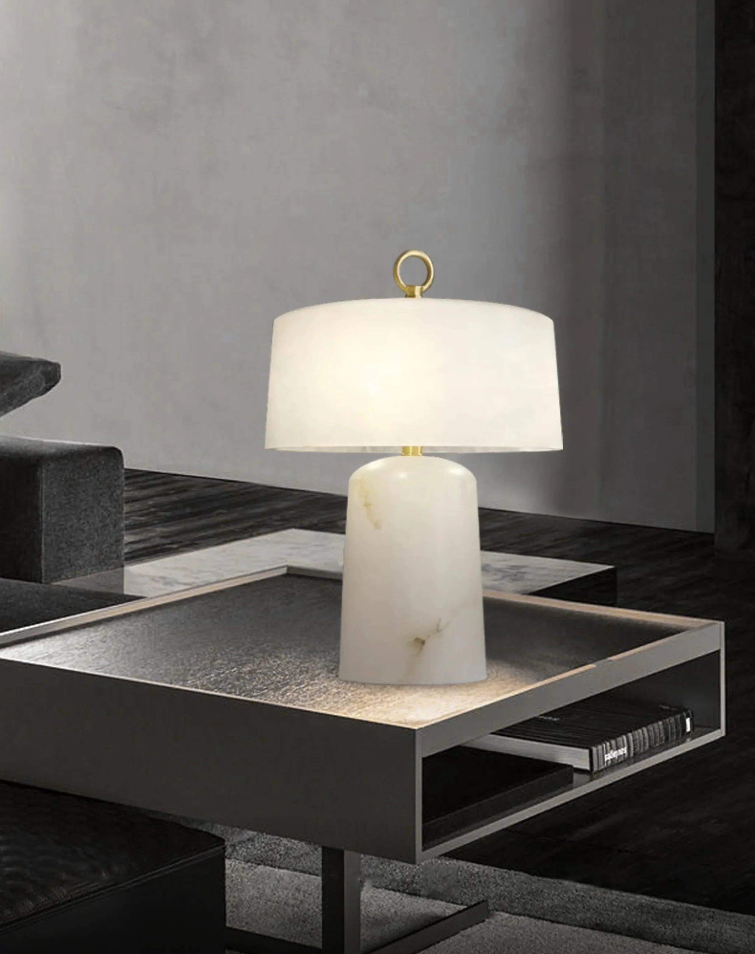 Alabaster Aogashima Table Lamp - Image 3