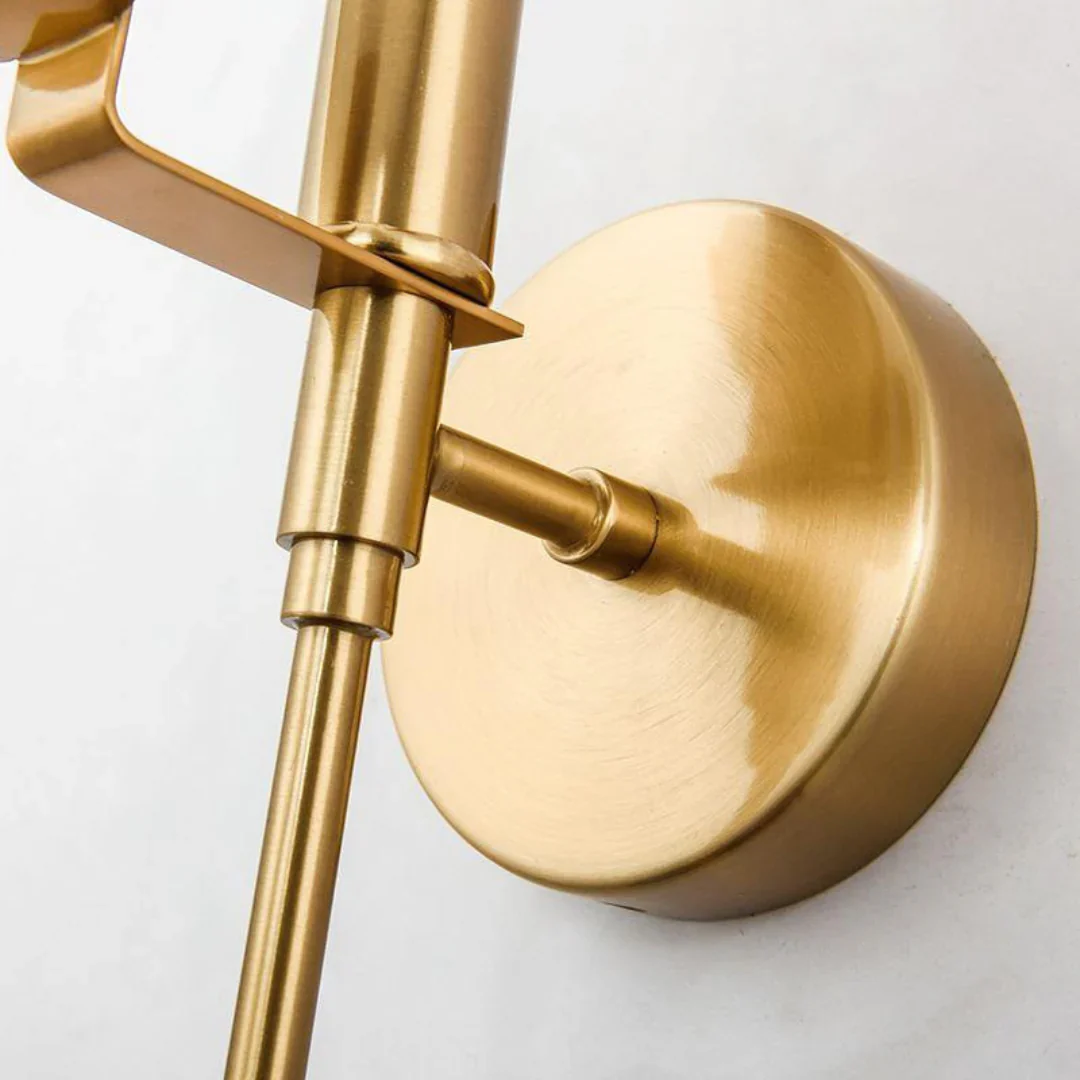 Alabaster Ava Brass Wall Lamp - Image 15