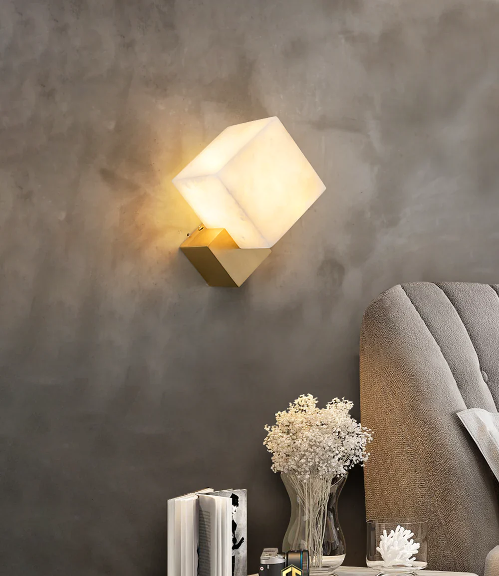 Alabaster Gatsby Wall Sconce - Image 3