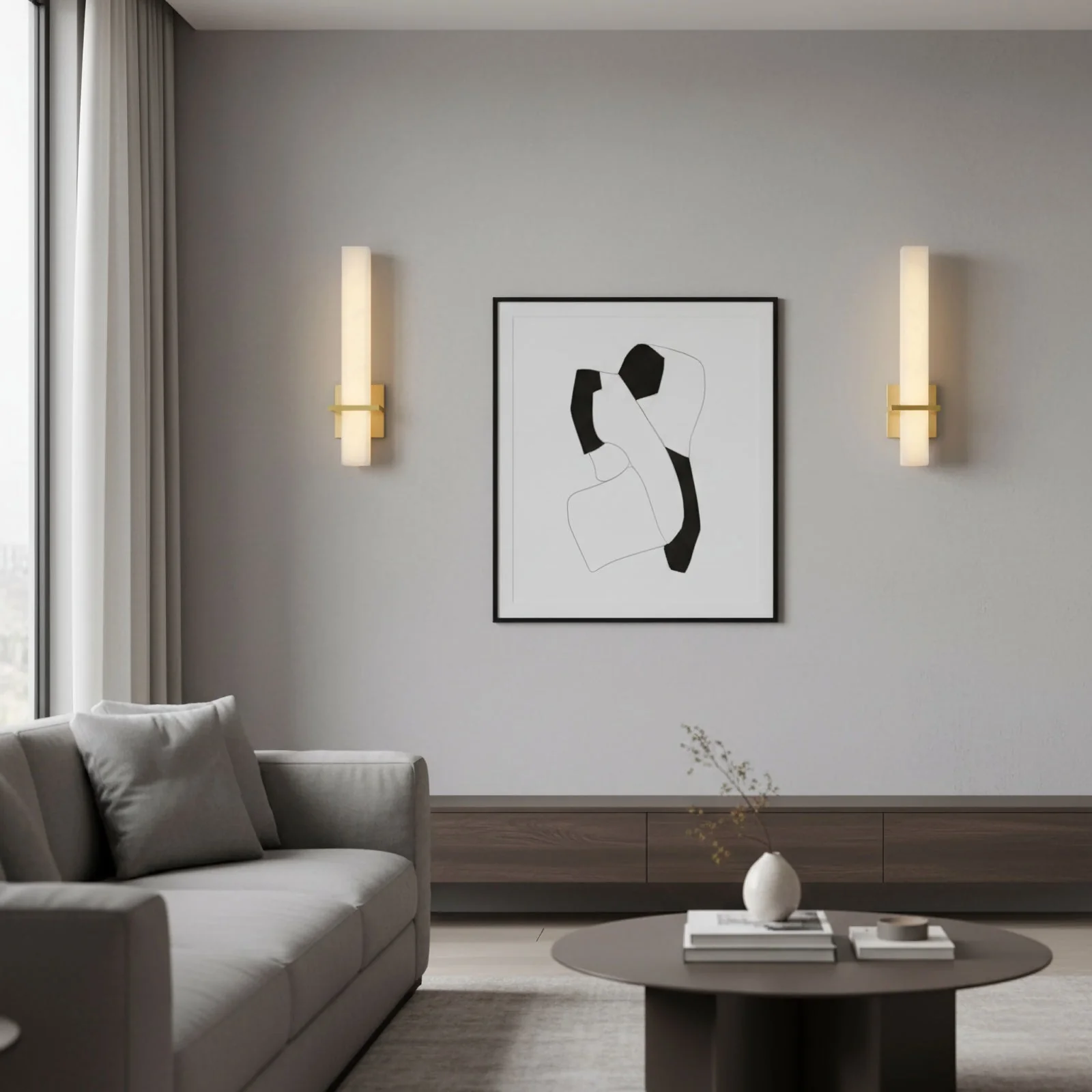 Alabaster Milan Wall Lamp - Image 8