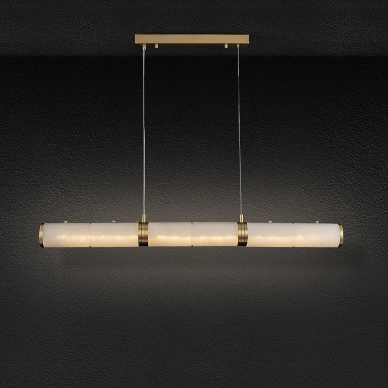 Alabaster Pillar Linear Chandelier - Image 32