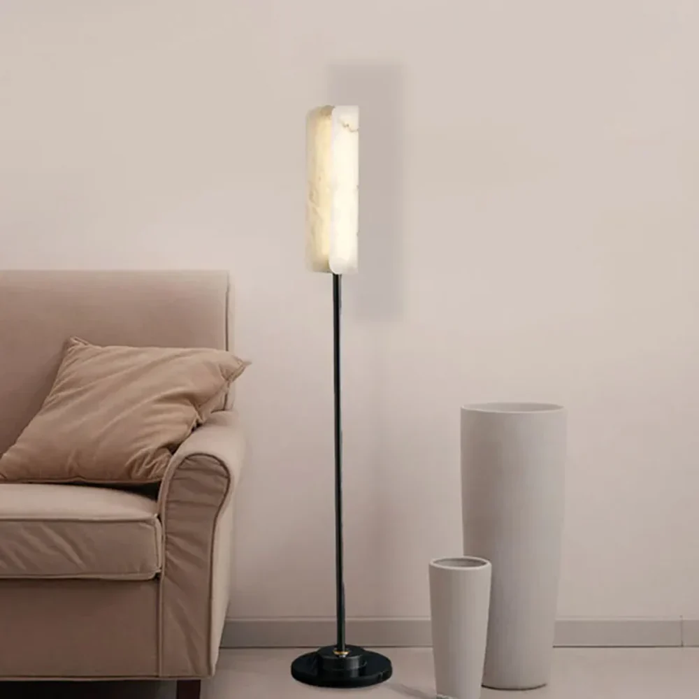 Alabaster Years Black Floor Lamp - Image 10