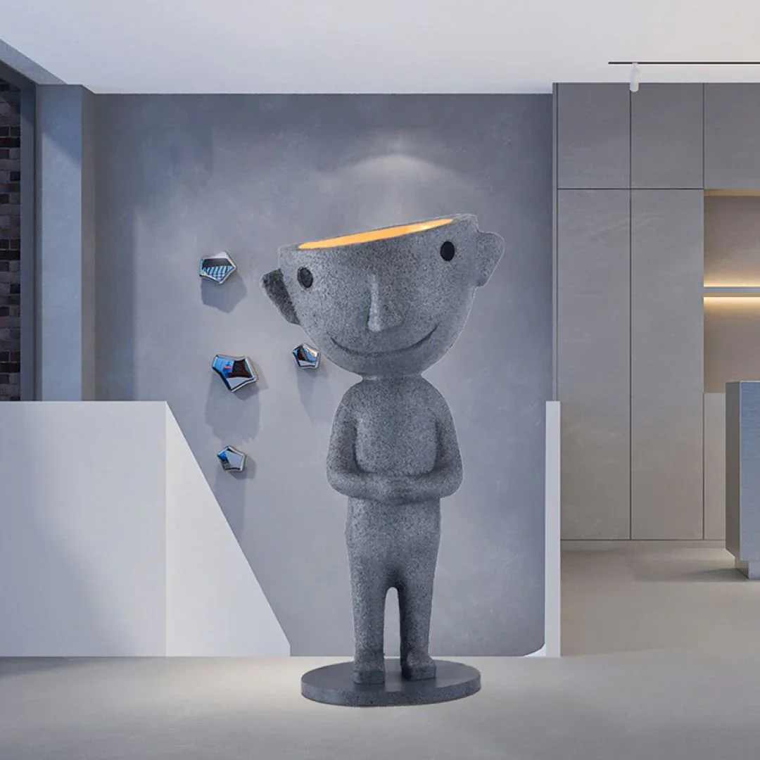 Alien Statue Floor Lamp - Image 4
