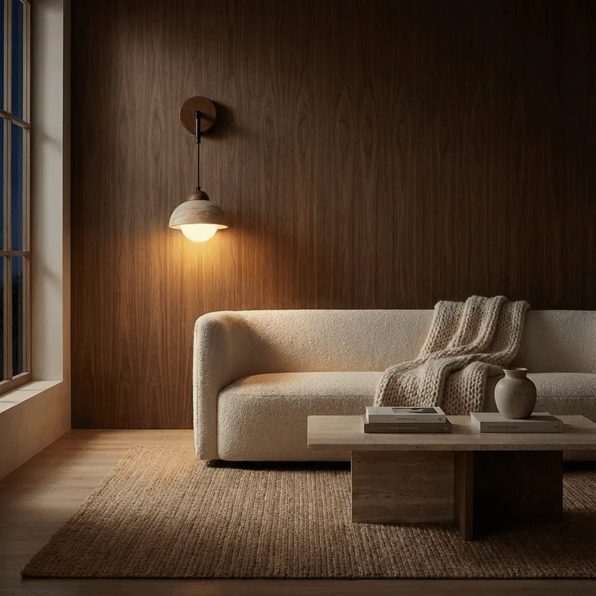 Aluria Travertine Wall Lamp - Image 7
