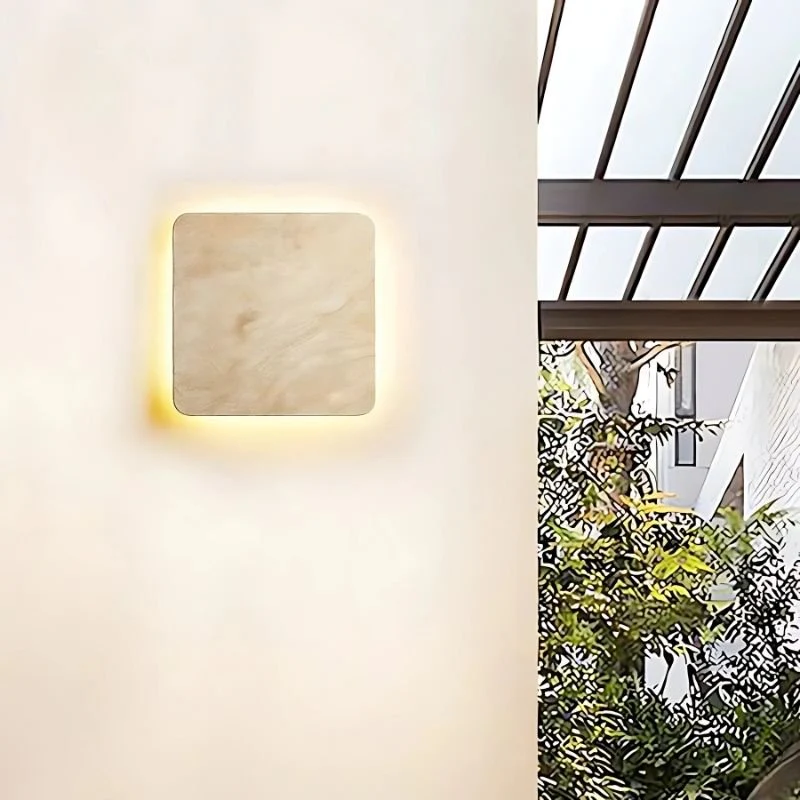 Amon Travertine Wall Lamp - Image 12