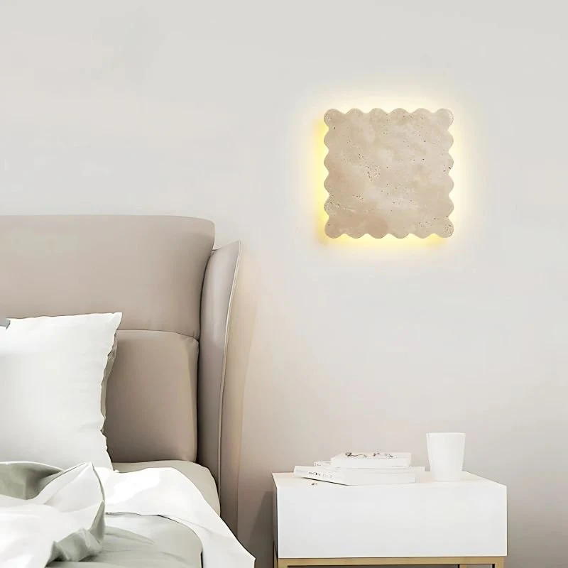 Amon Travertine Wall Lamp - Image 8