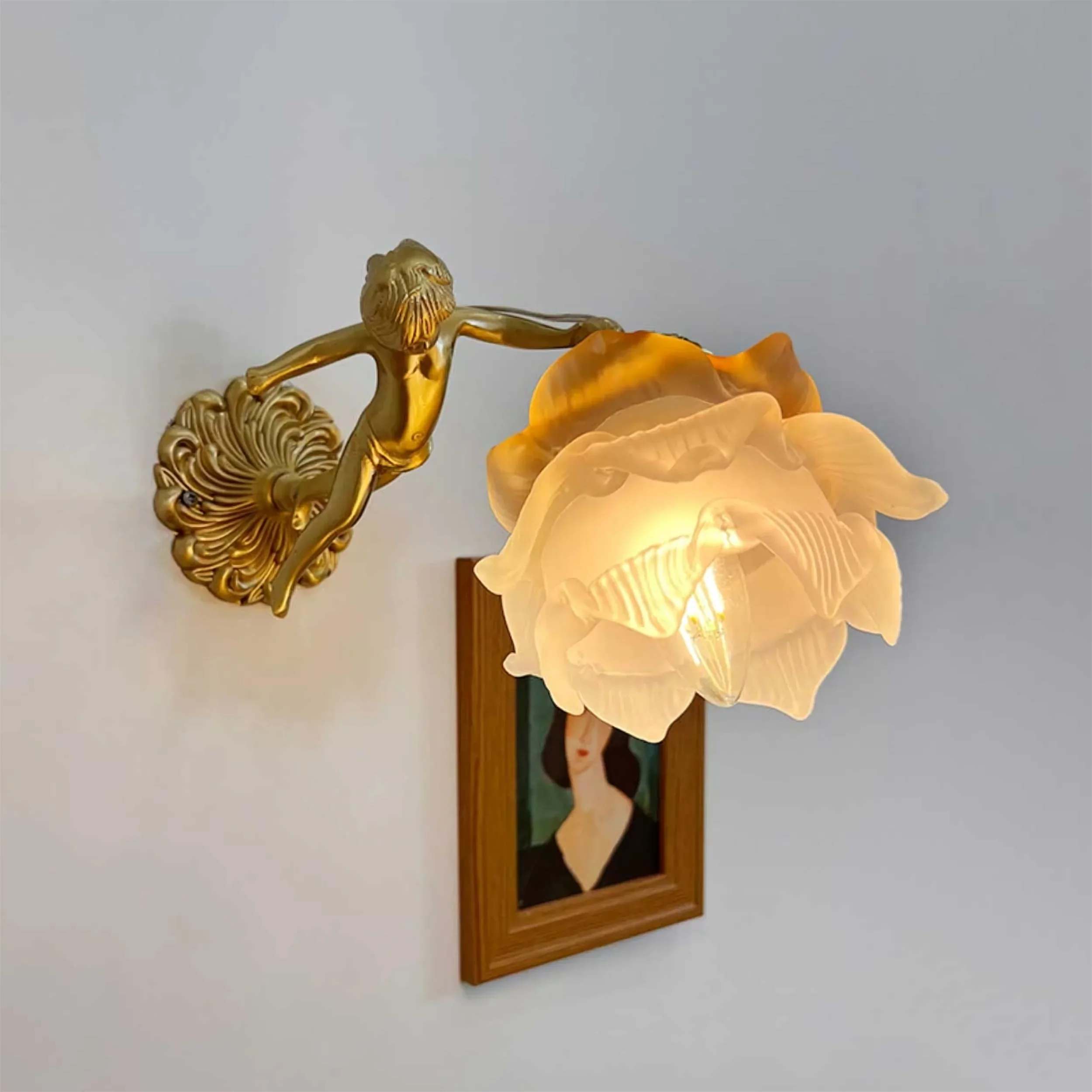Angel Glass Wall Light - Image 14