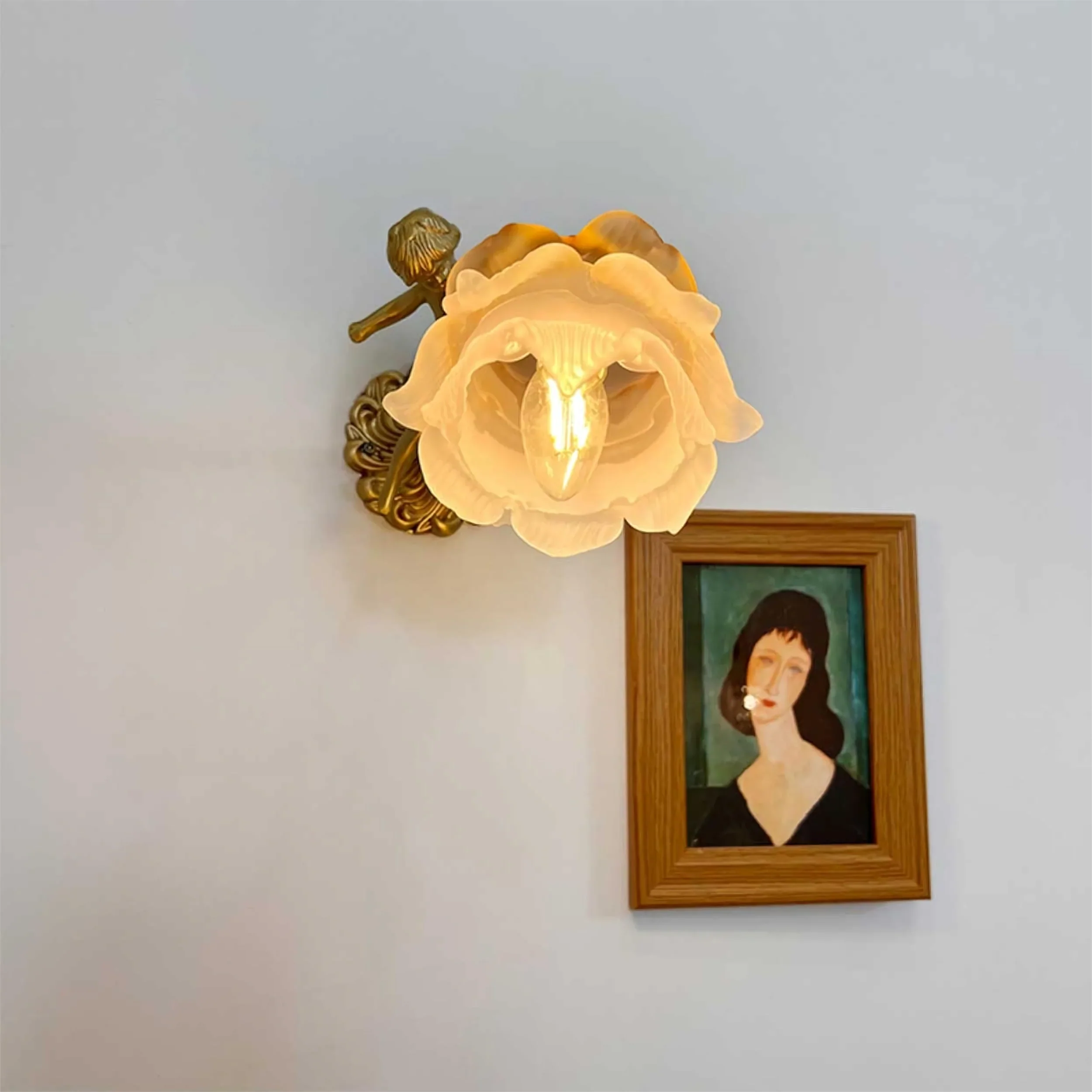 Angel Glass Wall Light - Image 15