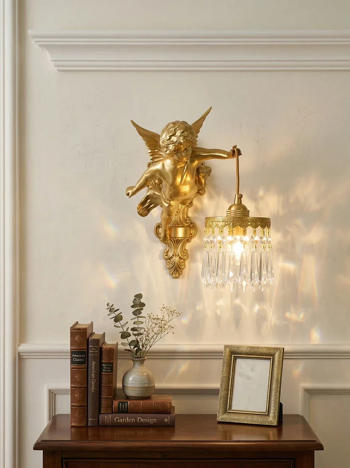 Angel Glass Wall Light - Image 4