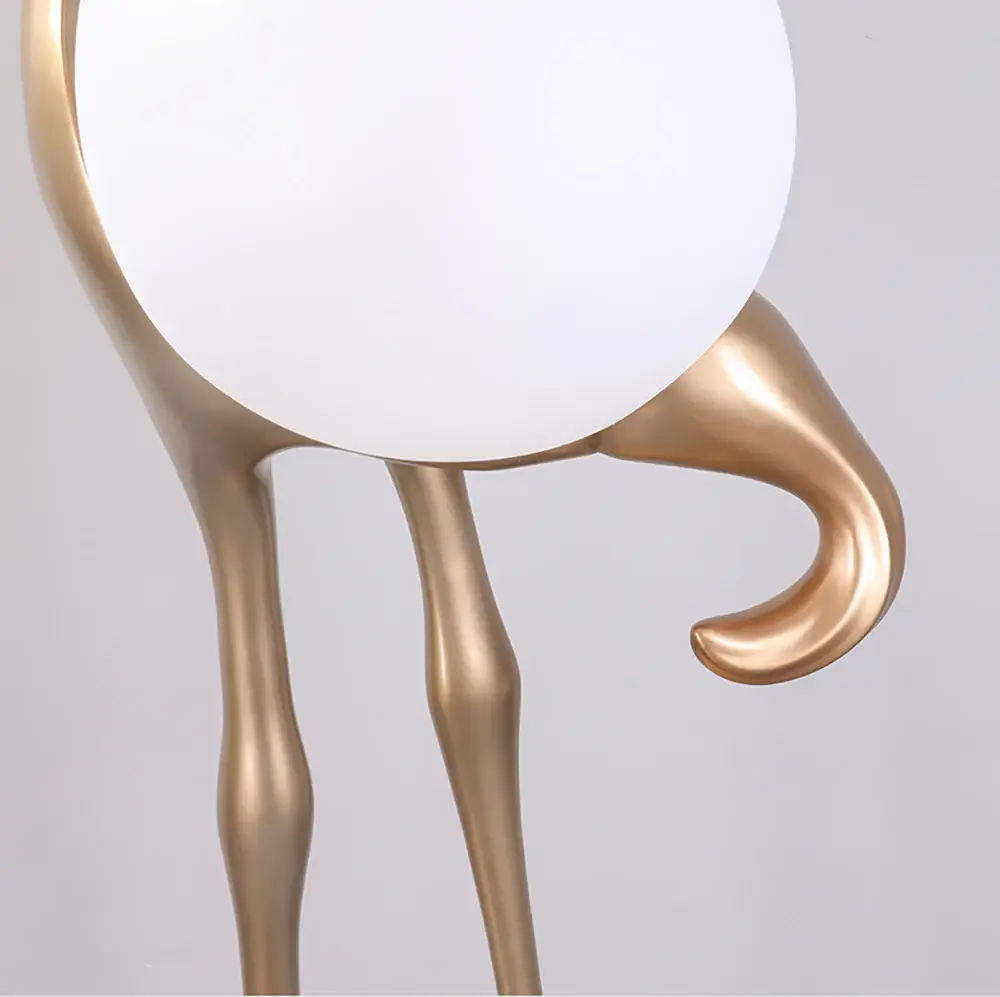 Animal Crane Art Deco Floor Lamp - Image 25
