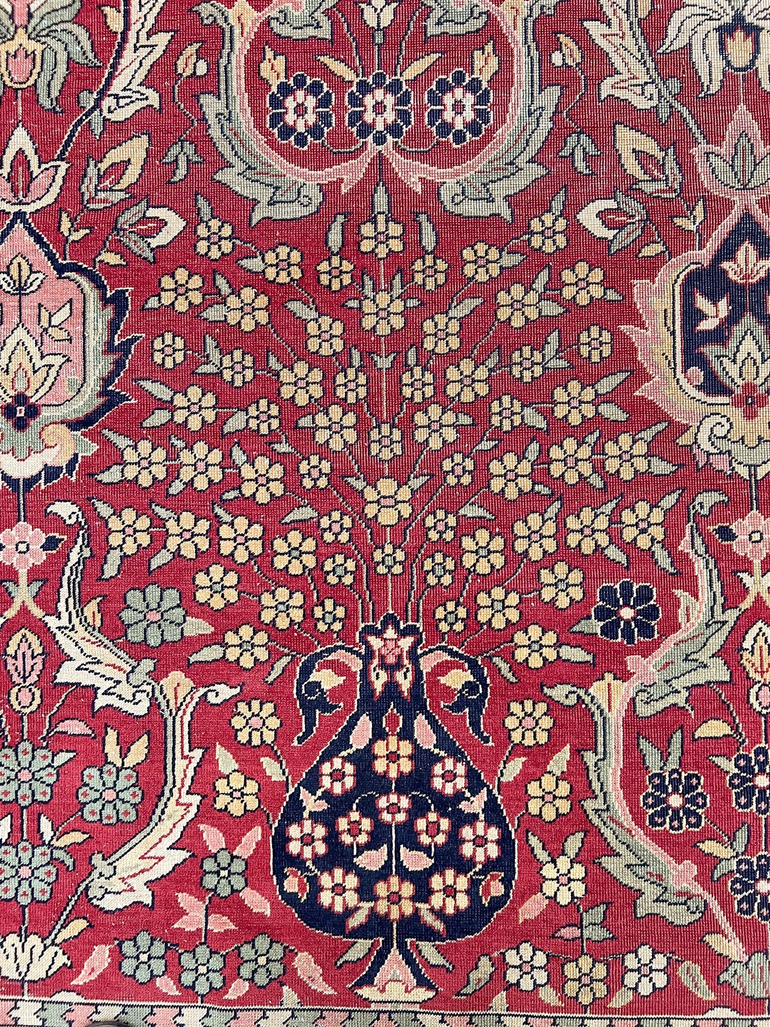 Antique Amritsar (10'00"x16'02") deep red - Image 11
