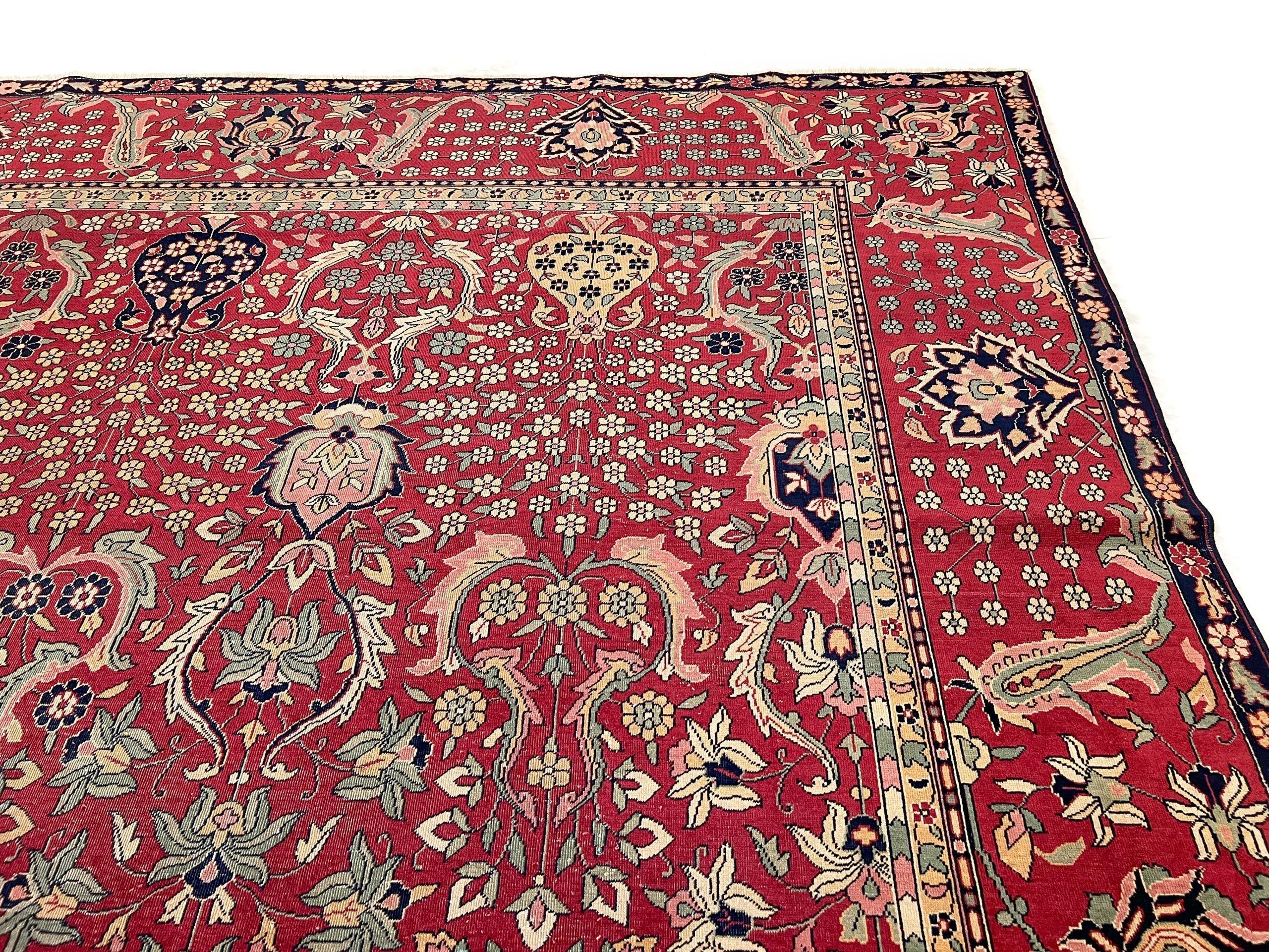 Antique Amritsar (10'00"x16'02") deep red - Image 6