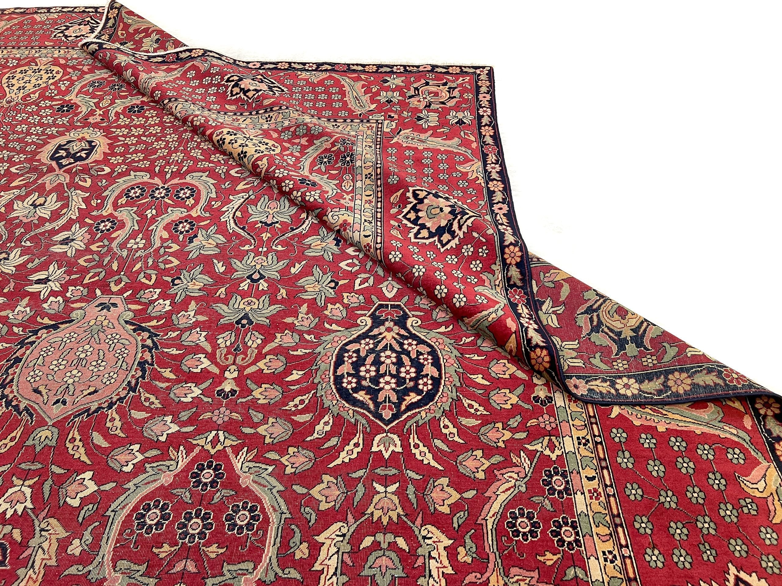 Antique Amritsar (10'00"x16'02") deep red - Image 8