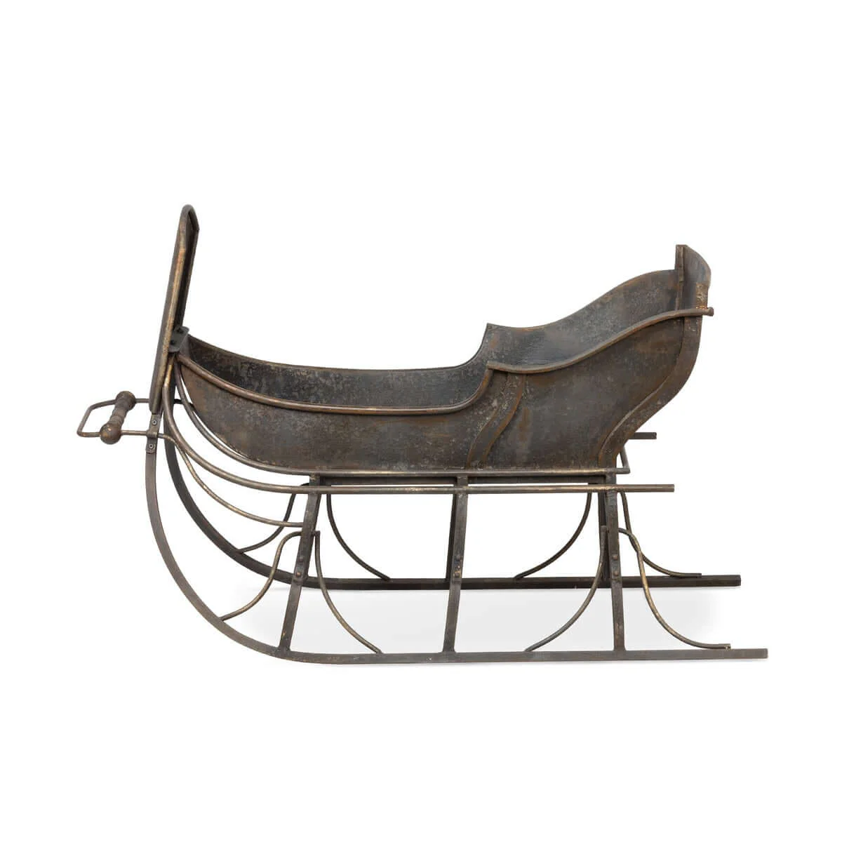 Antique Iron Cutter Sleigh Christmas Décor - Image 5