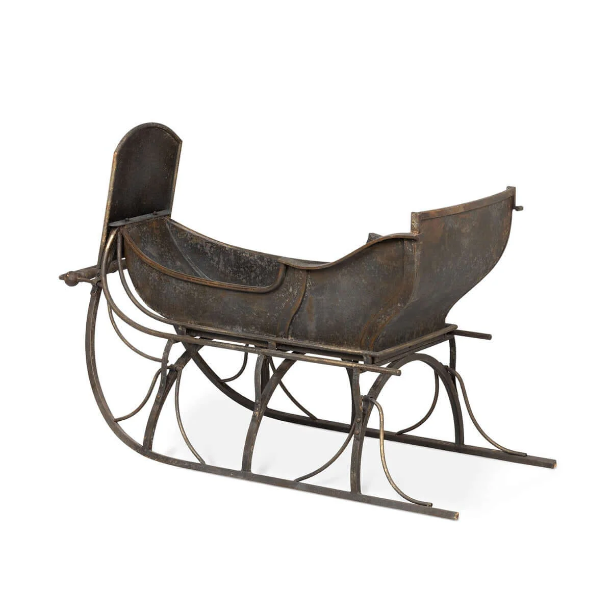 Antique Iron Cutter Sleigh Christmas Décor - Image 6
