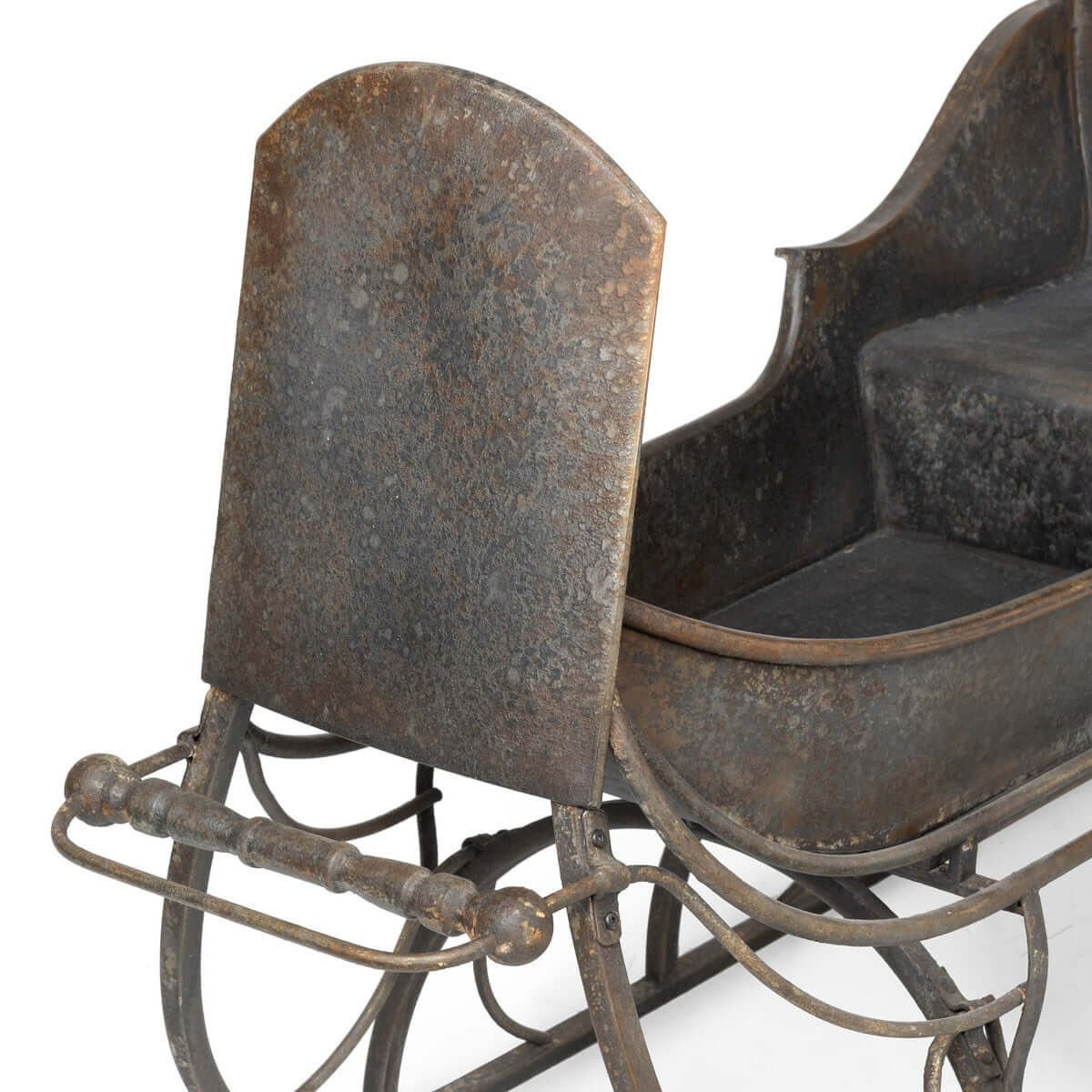 Antique Iron Cutter Sleigh Christmas Décor - Image 7