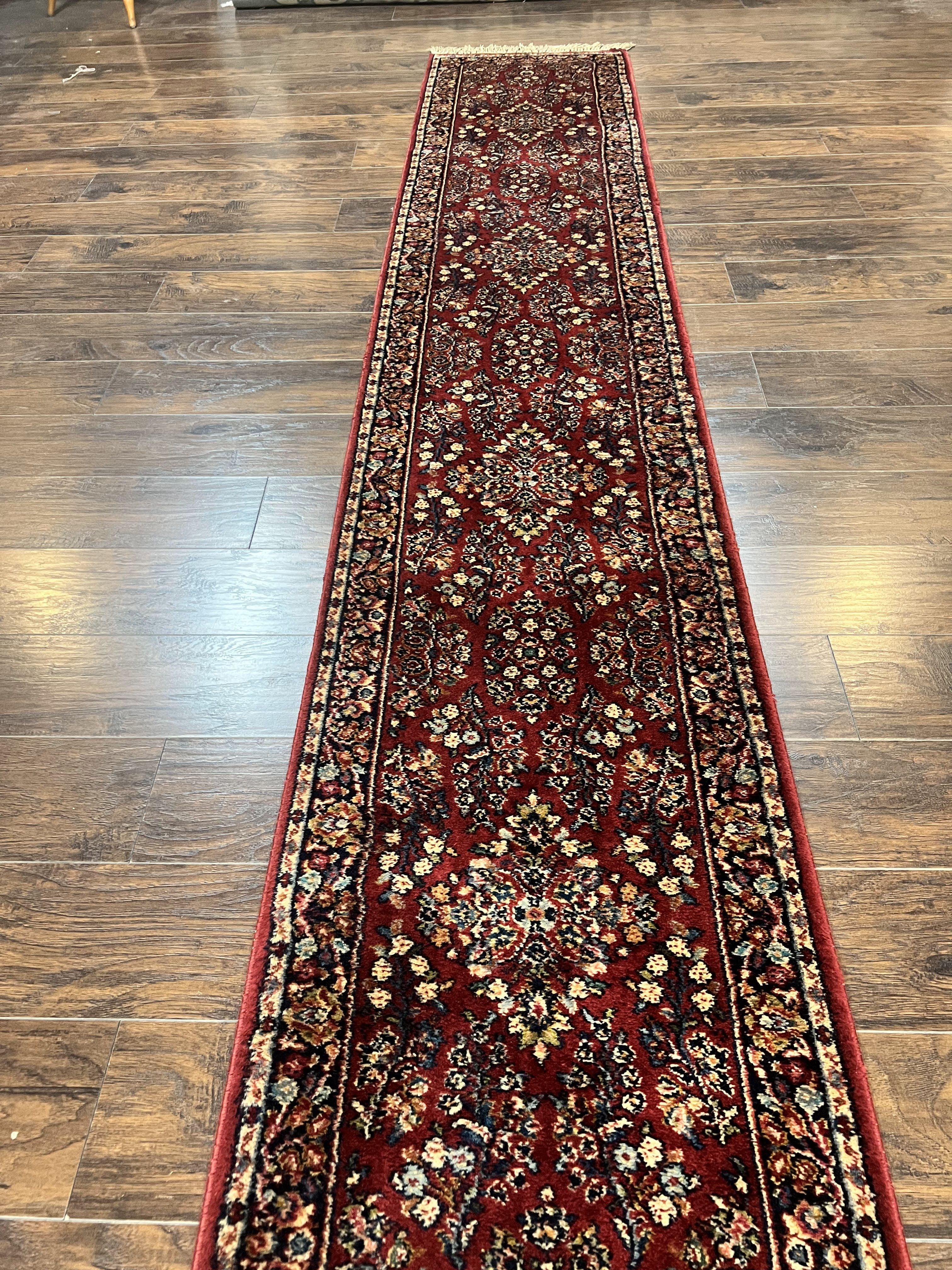 Antique Karastan Runner Rug 2x12, Karastan Sarouk #785, Original Collection, 700 Series, 2 x 12 Runner for Hallway, Wool Karastan Rug, Rare - Image 9