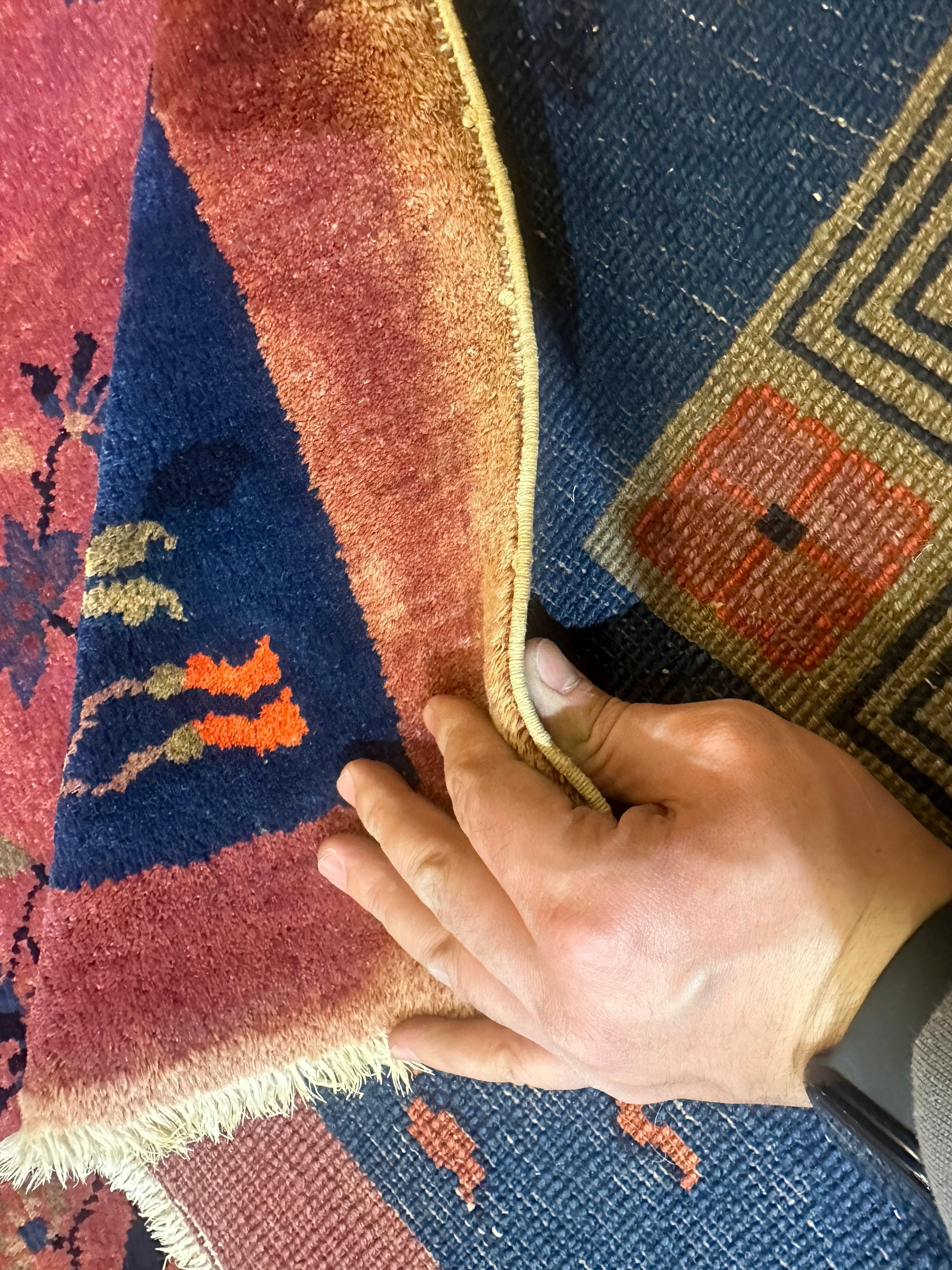 Antique Nicholas Chinese Art Deco Rug - 8'2" X 9'9" - Image 22