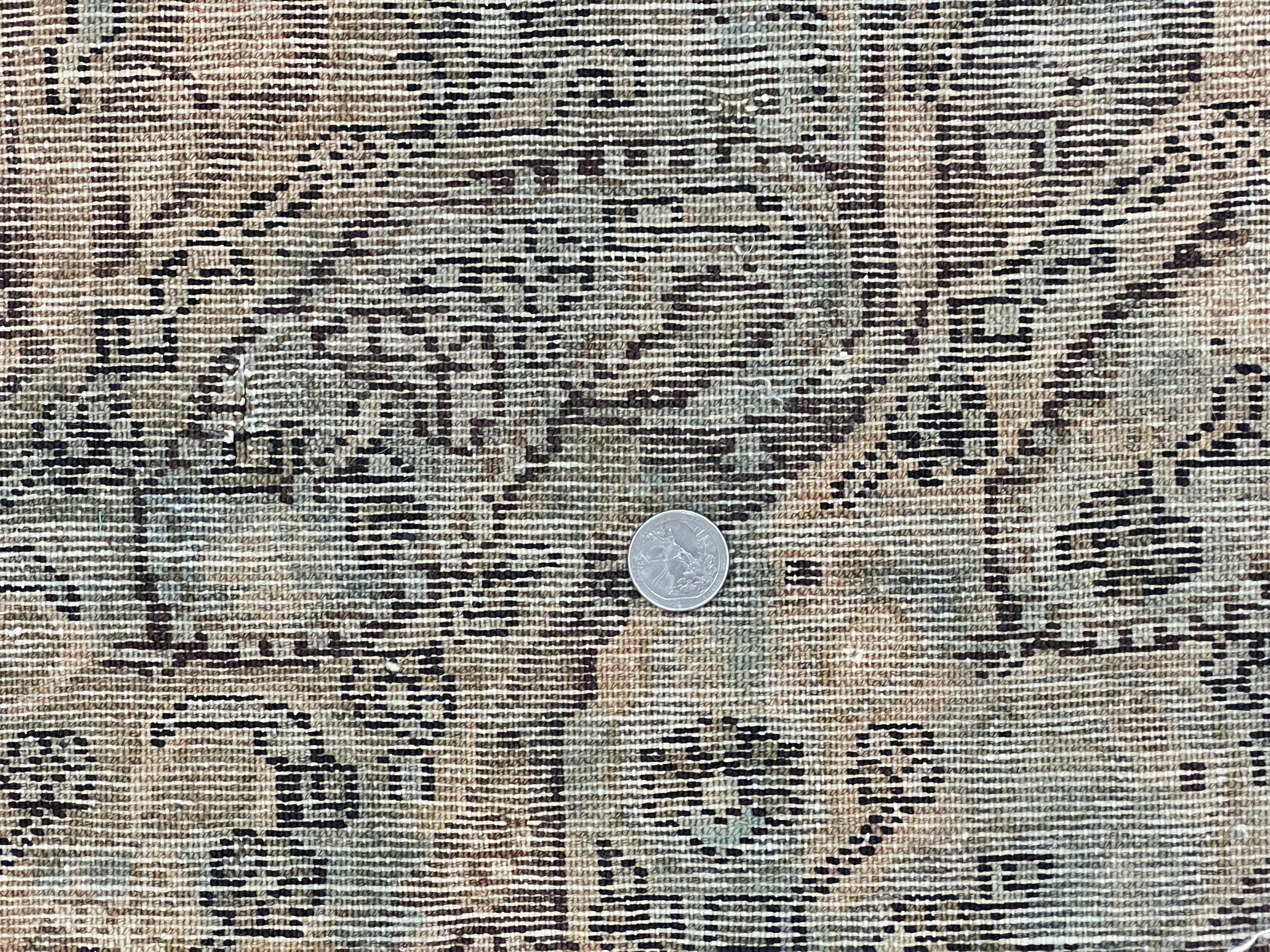 Antique Persian Malayer Runner Rug 3x16, Repeated Boteh Paisley Design, Rare Rug, 1920s Antique Oriental Carpet, Wool Handmade Hand Knotted 3 x 16 ft Rug - Image 10