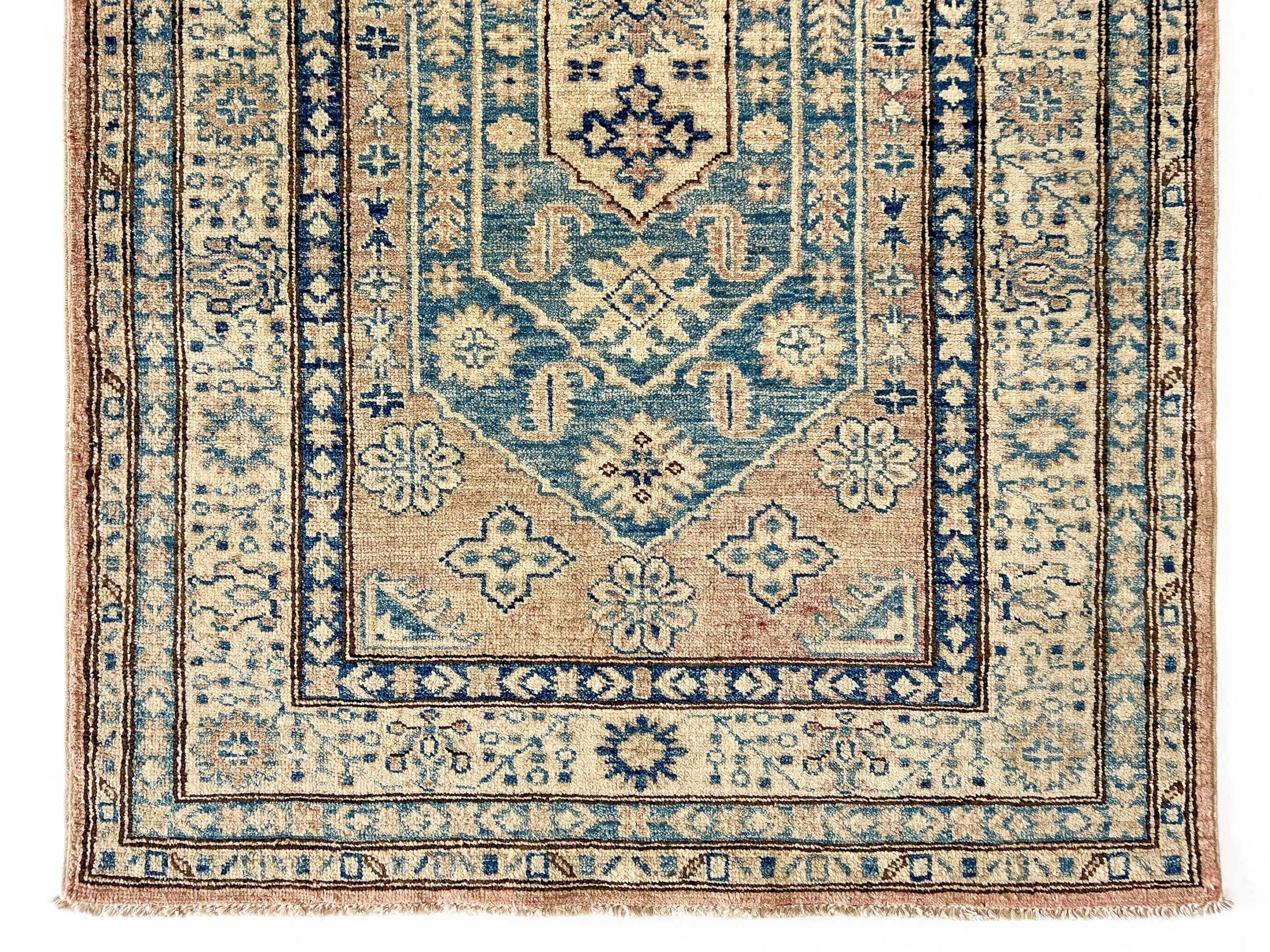 Antique-Washed Super Kazak (3x5) - Image 4