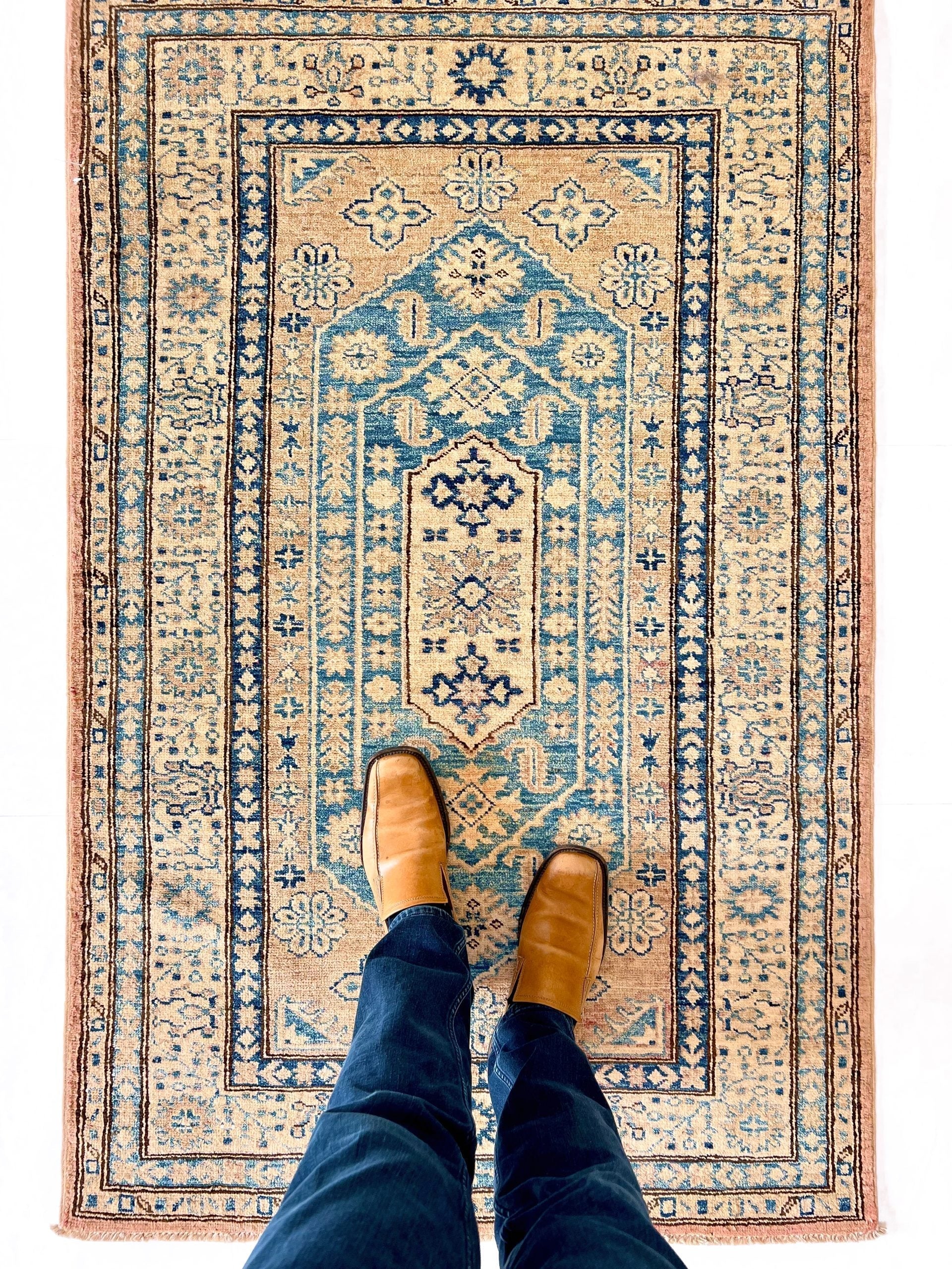 Antique-Washed Super Kazak (3x5) - Image 9