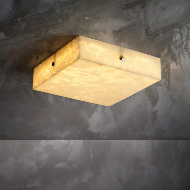 Arca Alabaster Flushmount - Image 5