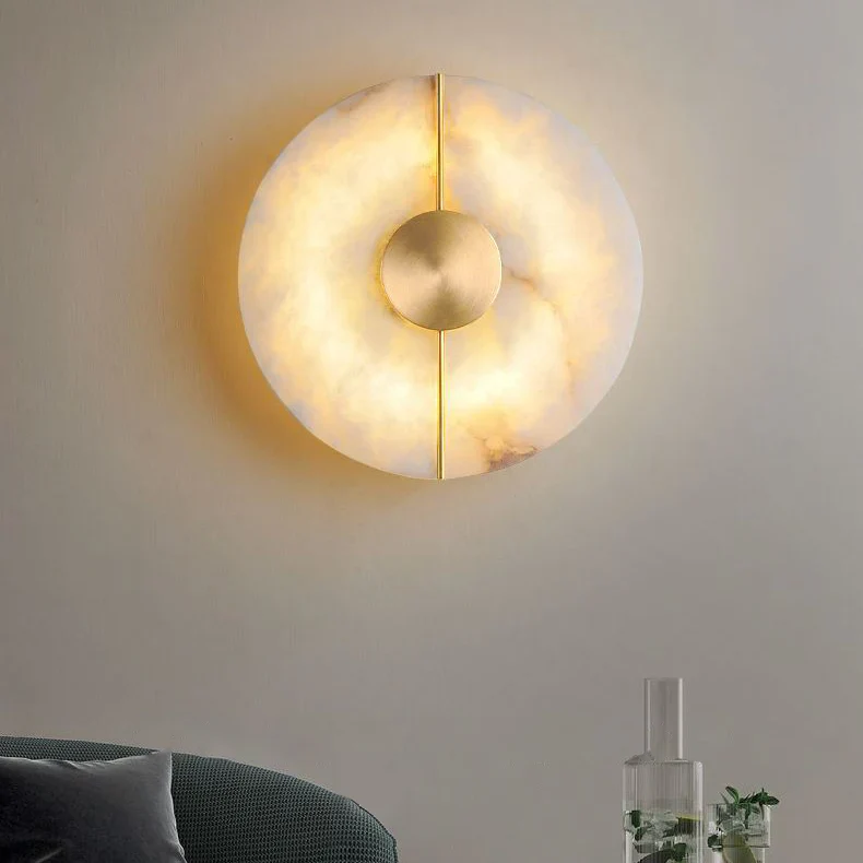 Artistic Simple Alabaster Wall Lamp - Image 28
