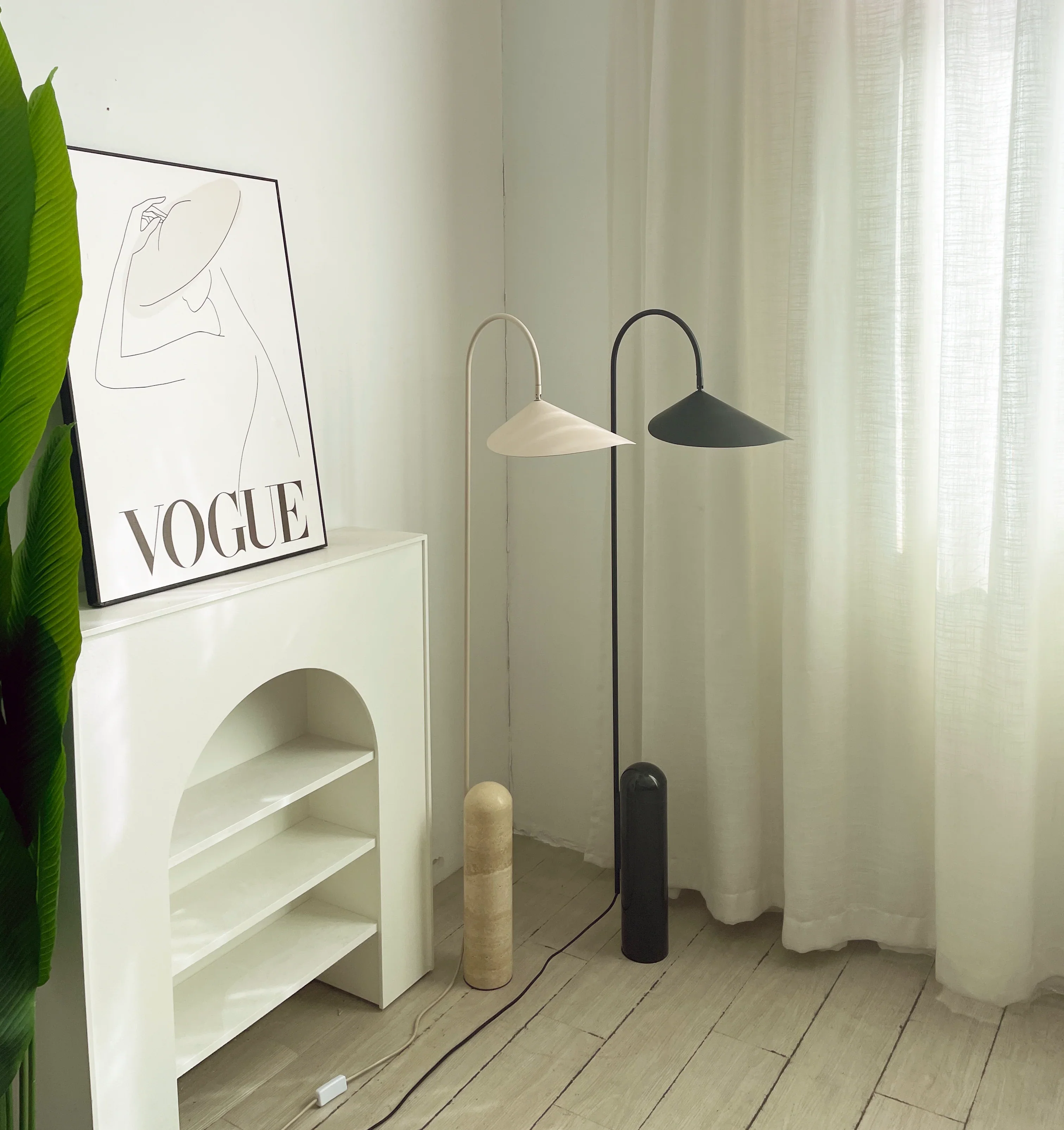 Arum Marble Floor Lamp - Image 3