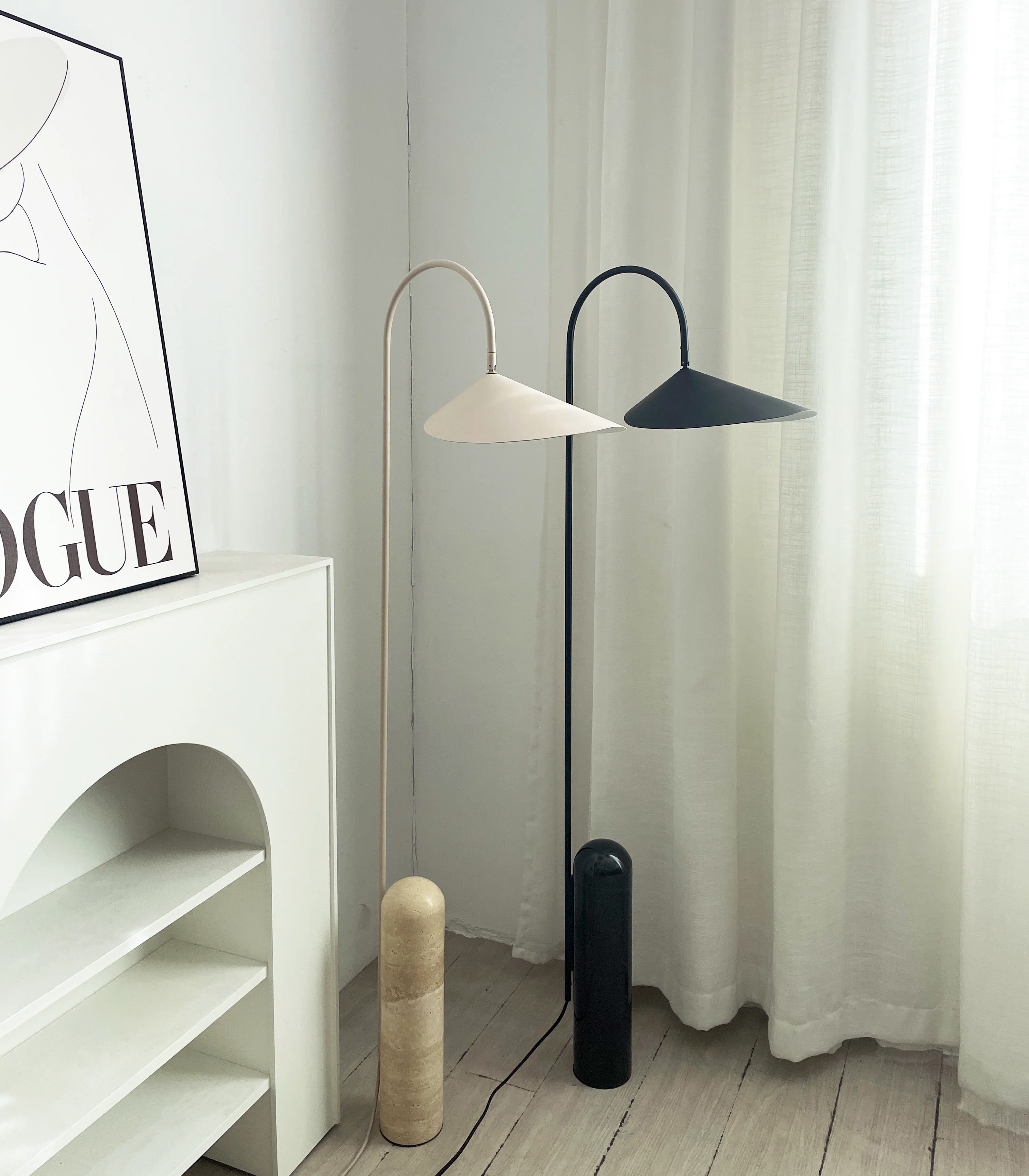 Arum Marble Floor Lamp - Image 9