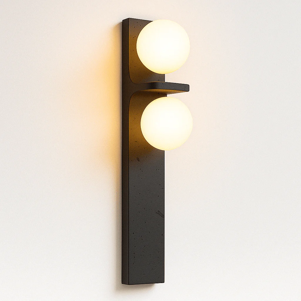 Aryil Travertine Wall Lamp - Image 2