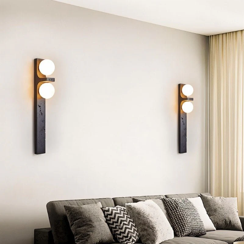 Aryil Travertine Wall Lamp - Image 6